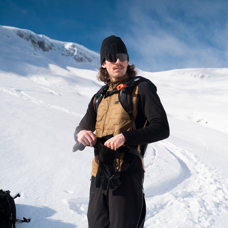 Men's LIFALOFT™ Hybrid Insulator Jacket - 718 SEPIA/BLACK