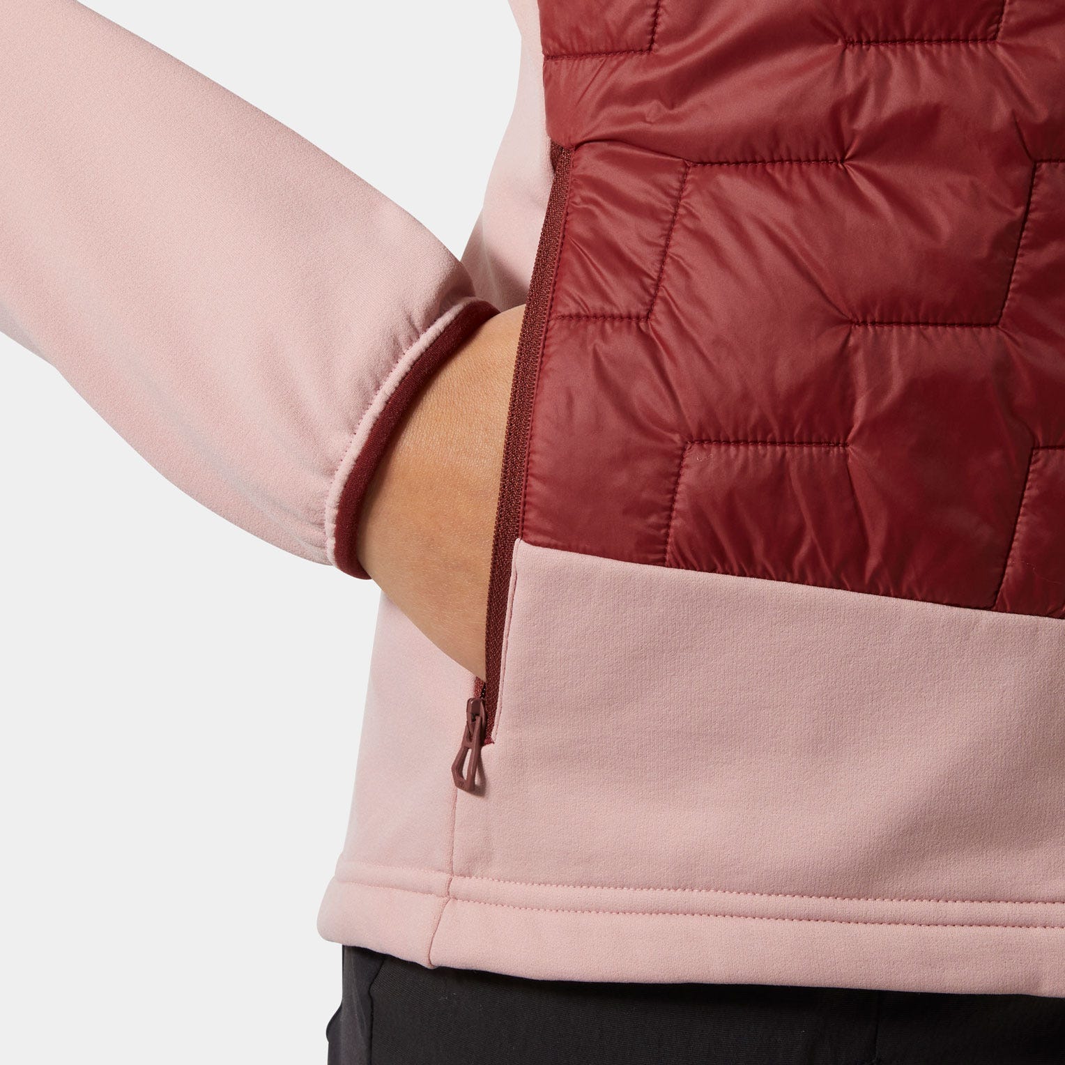 Women's LIFALOFT™ Hybrid Insulator Jacket - 180 MARS RED / OFF WHITE