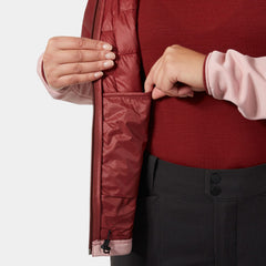 Women's LIFALOFT™ Hybrid Insulator Jacket - 180 MARS RED / OFF WHITE