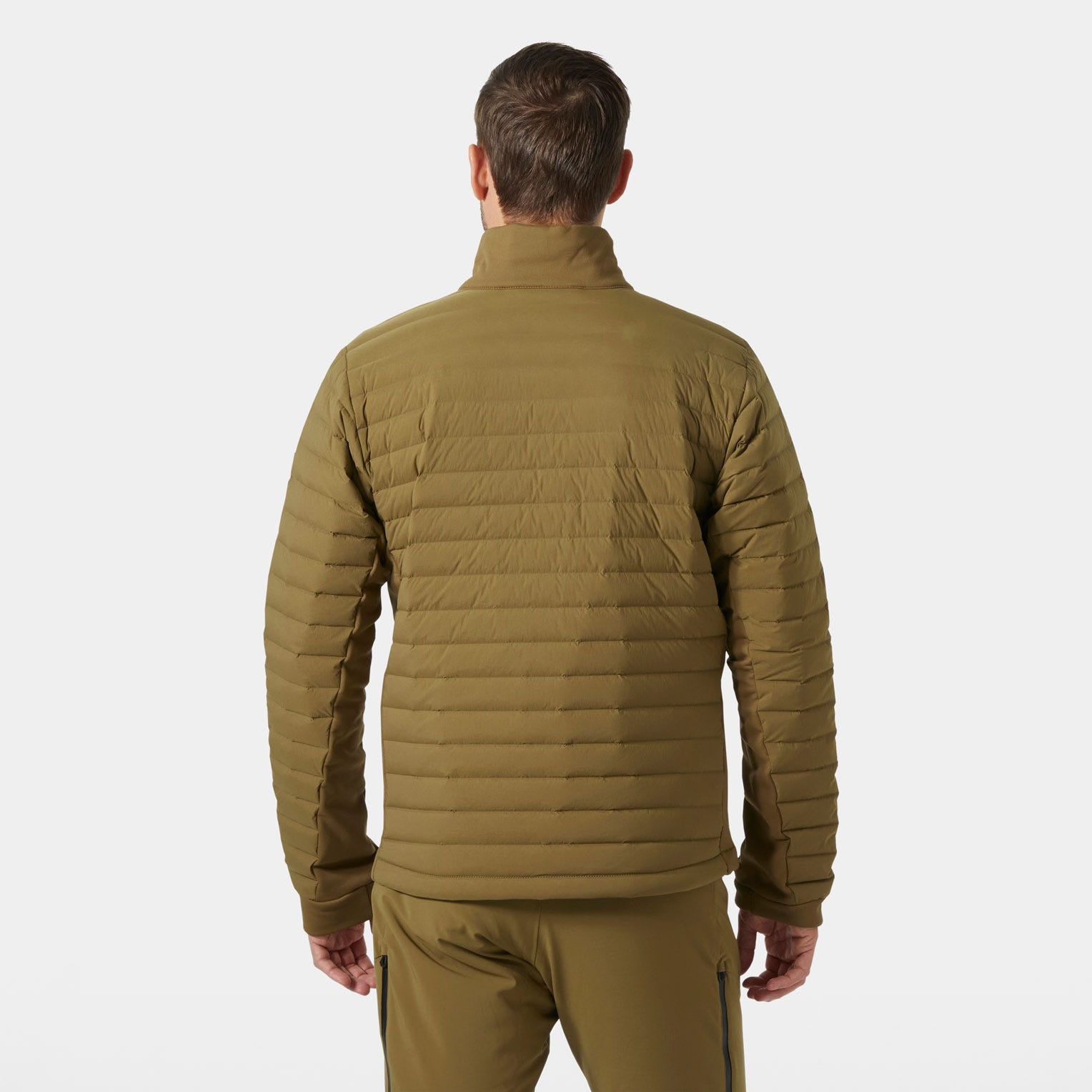 Men's Alpha Light Down Jacket - 718 SEPIA
