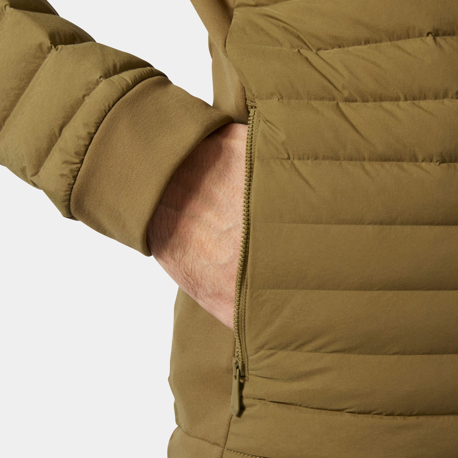 Men's Alpha Light Down Jacket - 718 SEPIA