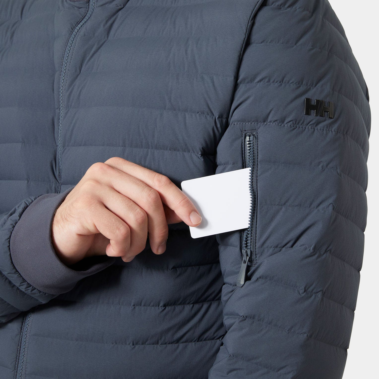 Men's Alpha Light Down Jacket - 860 ALPINE FROST