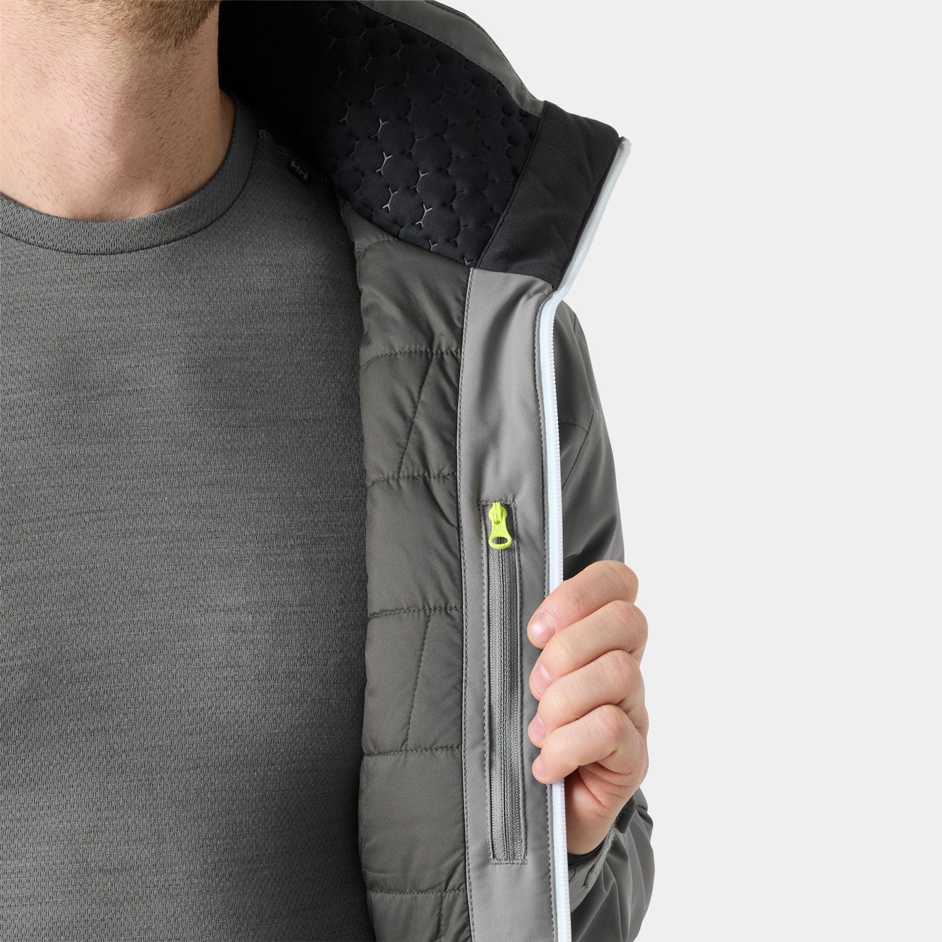 Men's Alpha LIFALOFT™ Insulated Ski Jacket - 876 CONCRETE