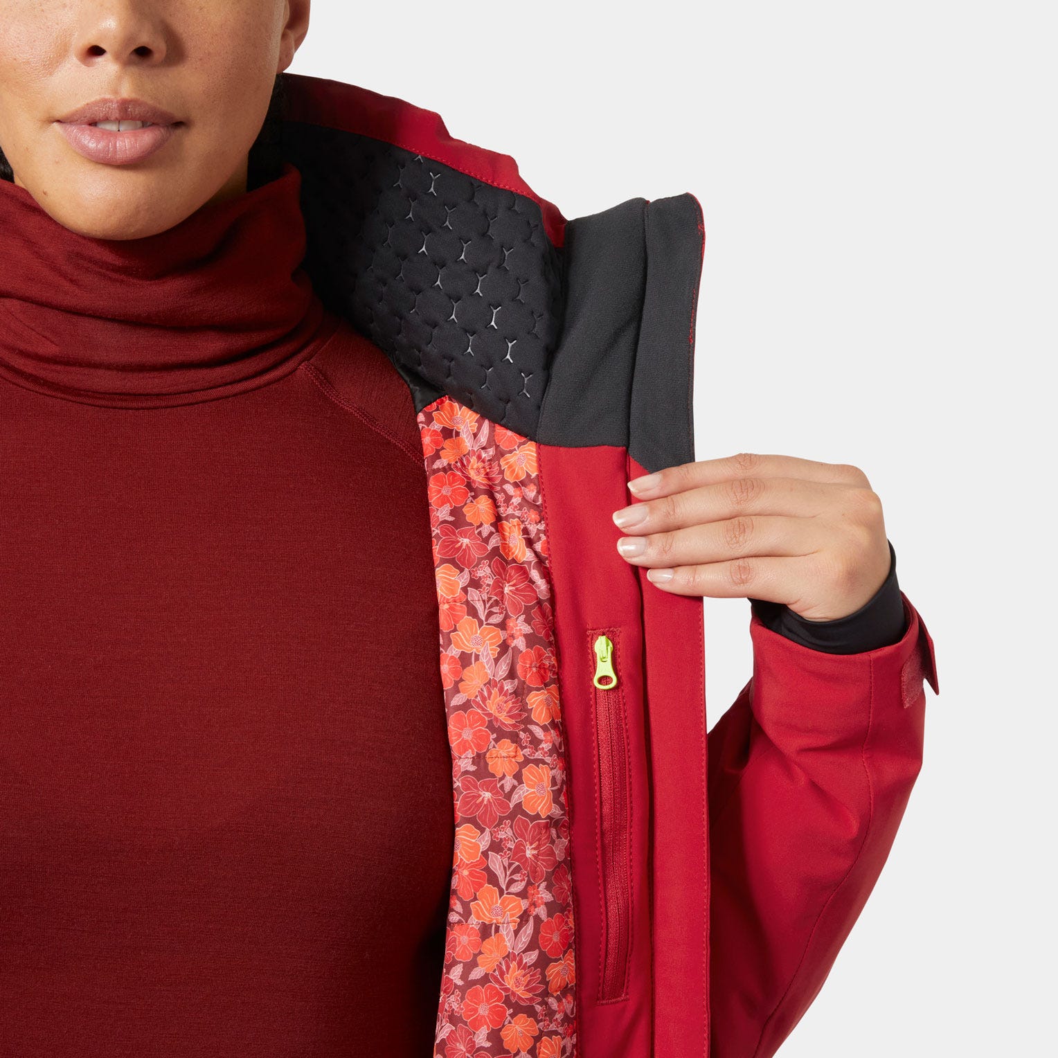 Women's Alphelia LIFALOFT™ Ski Jacket - 163 RED