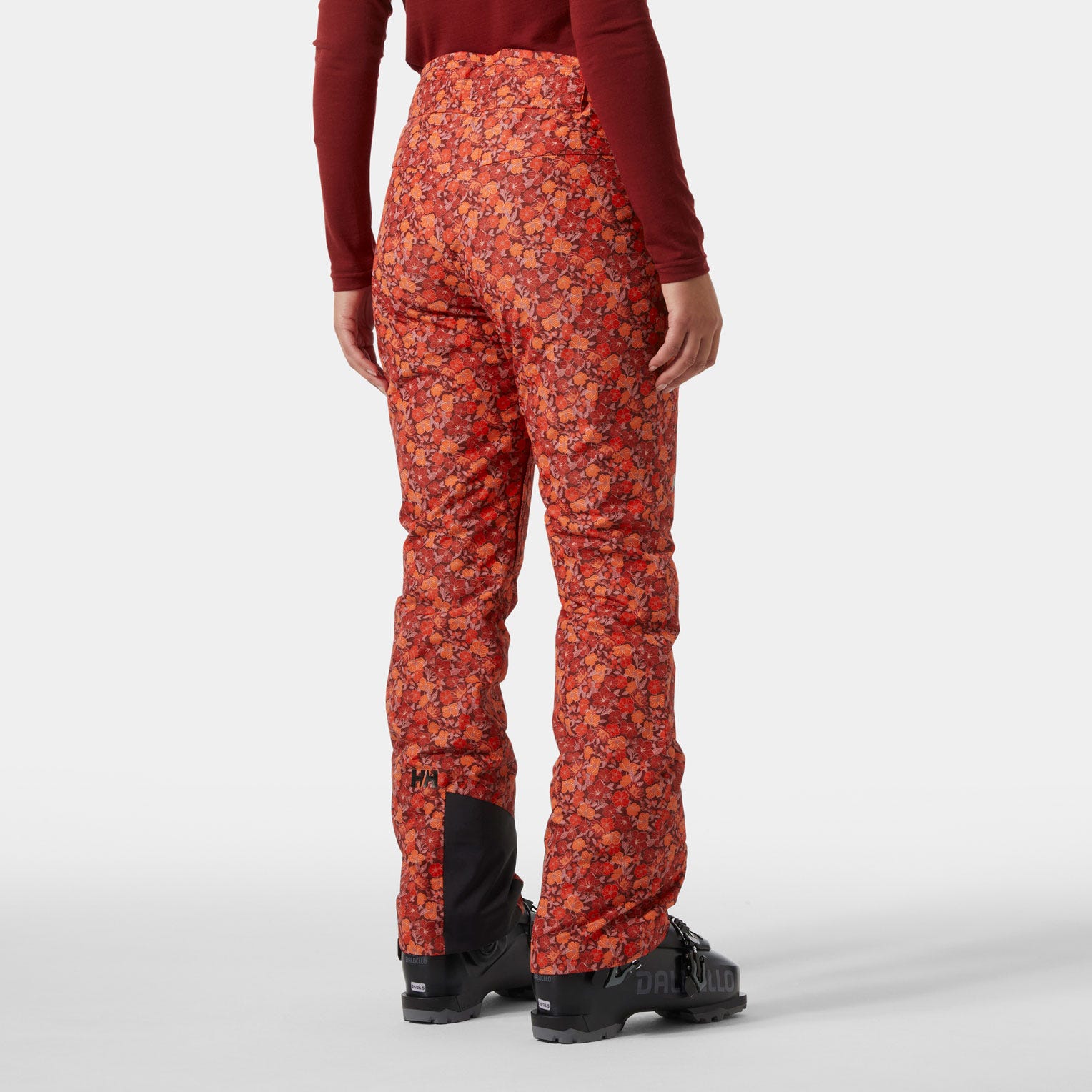 Women’s Legendary Insulated Ski Pants - 163 RED FLOWER AOP SMALL