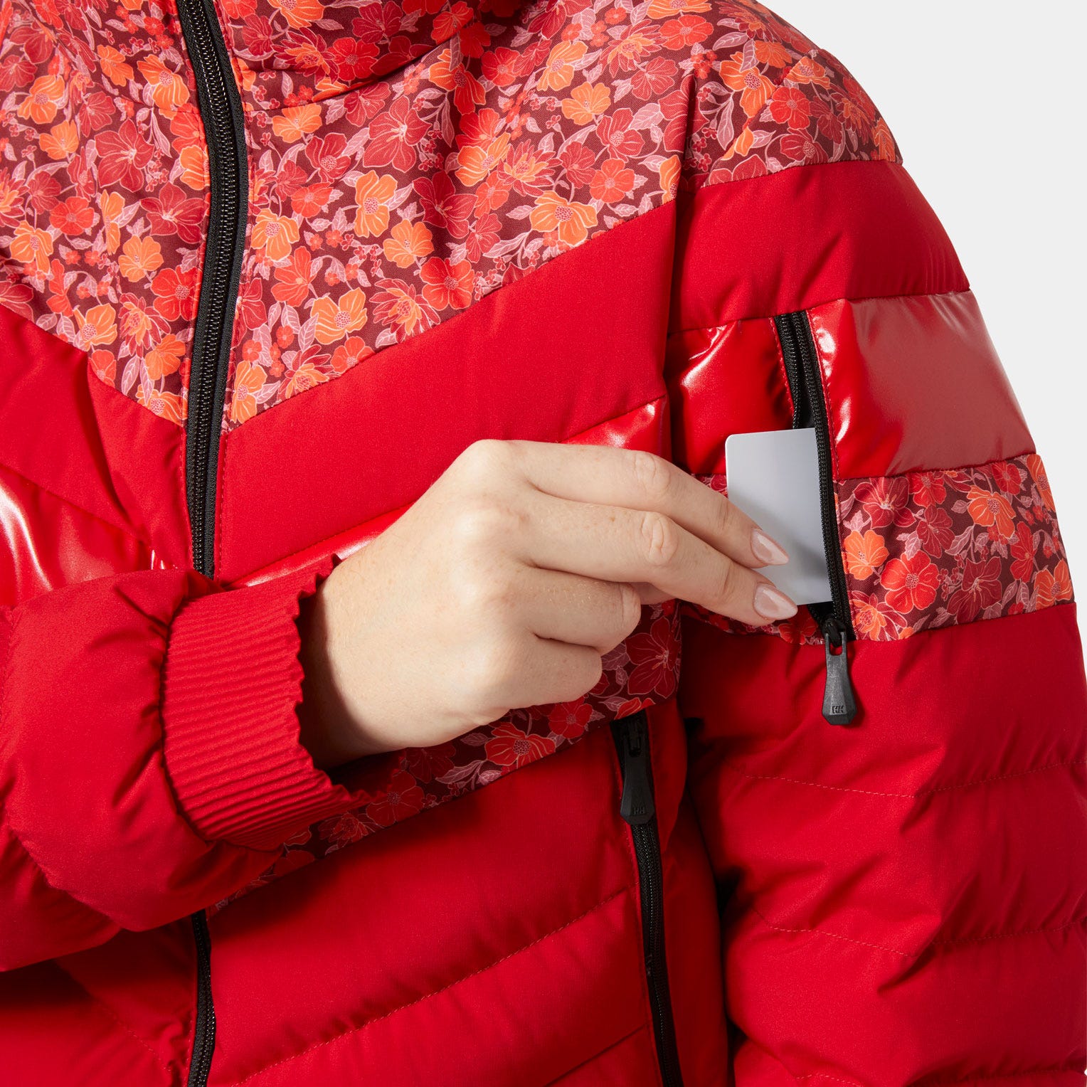 Women's Imperial Short Puffy Jacket - 162 RED