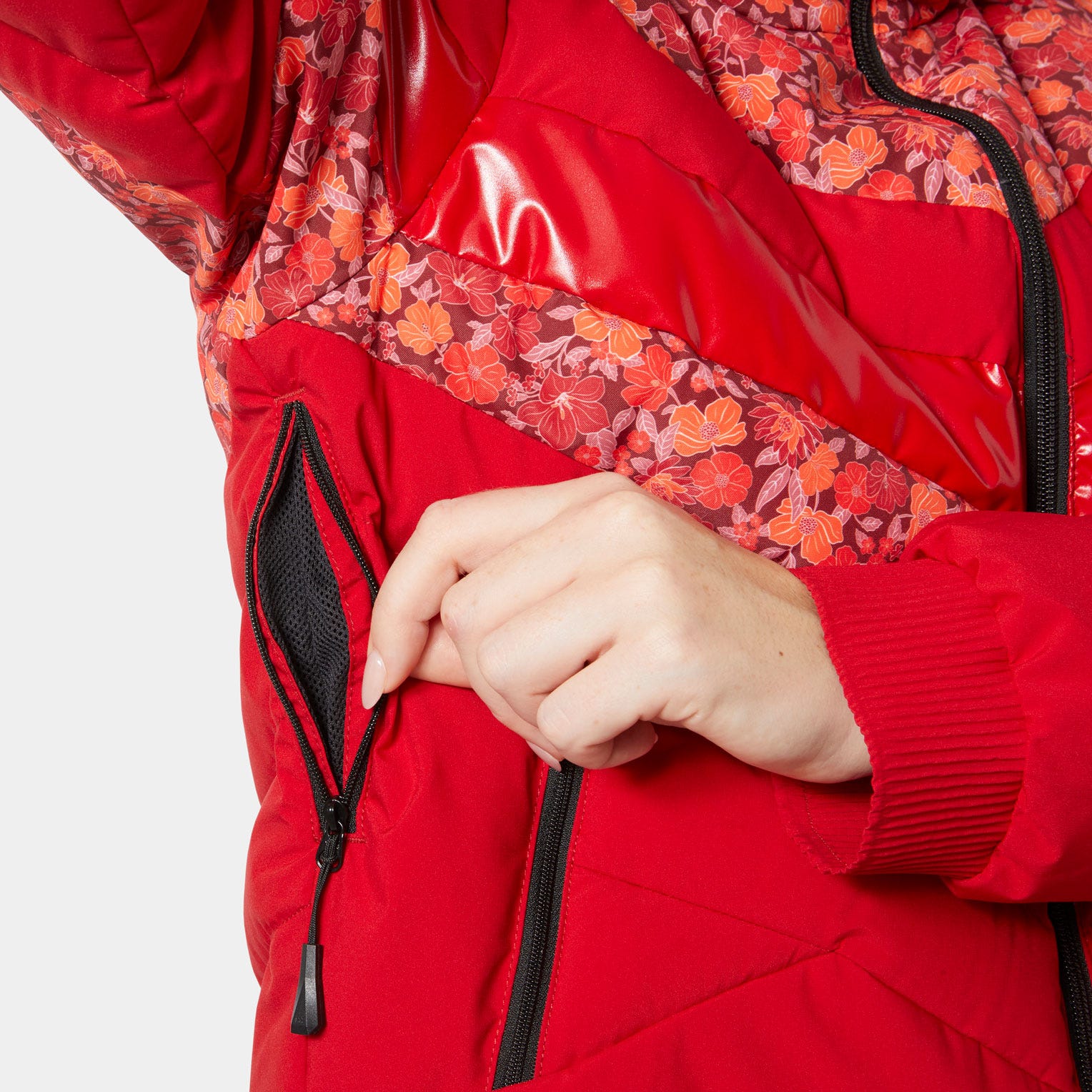 Women's Imperial Short Puffy Jacket - 162 RED