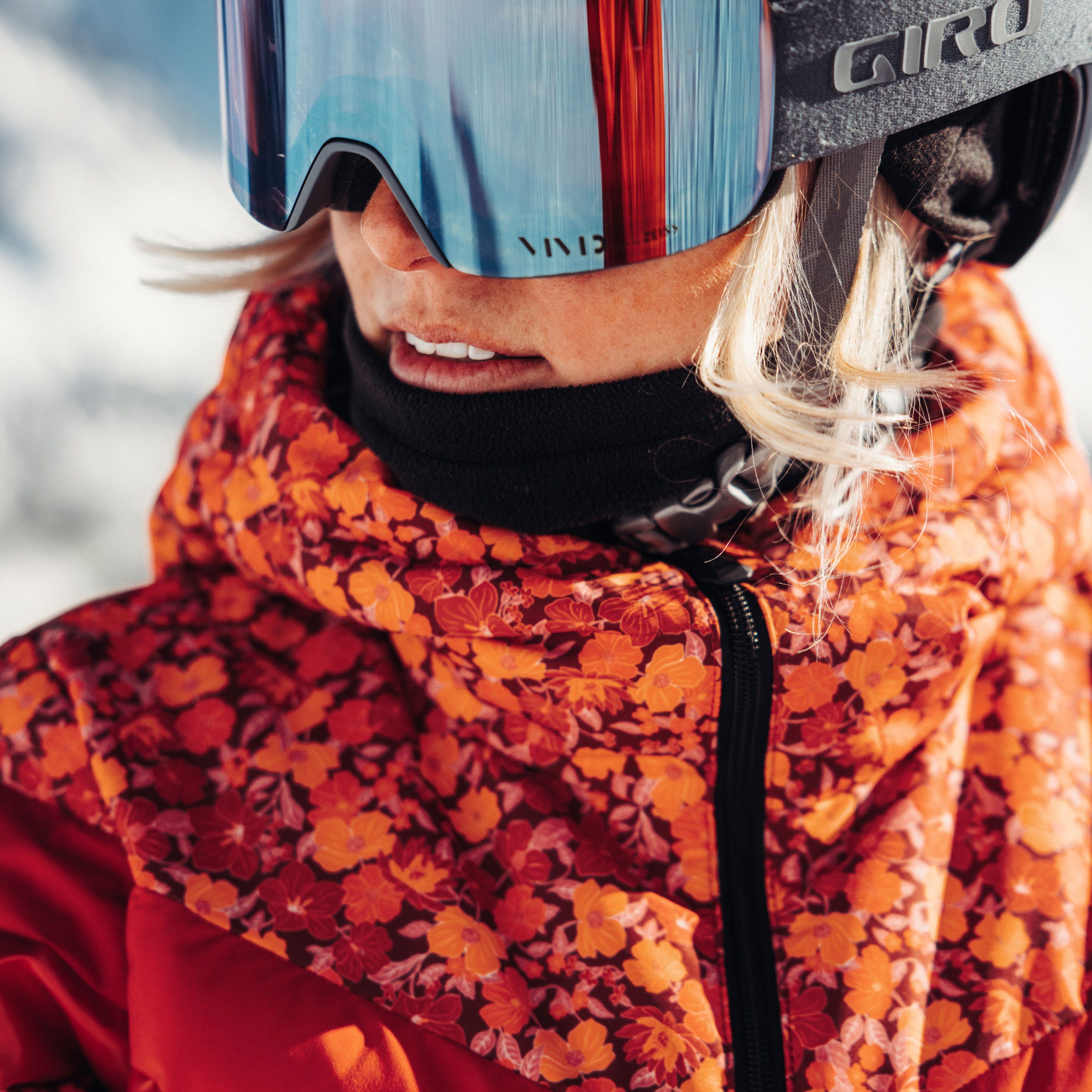 Women's Imperial Short Puffy Jacket - 162 RED