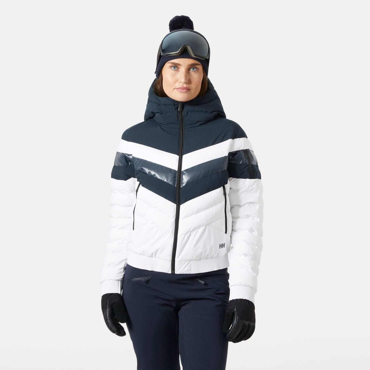 Women's Imperial Short Puffy Jacket - 597 NAVY