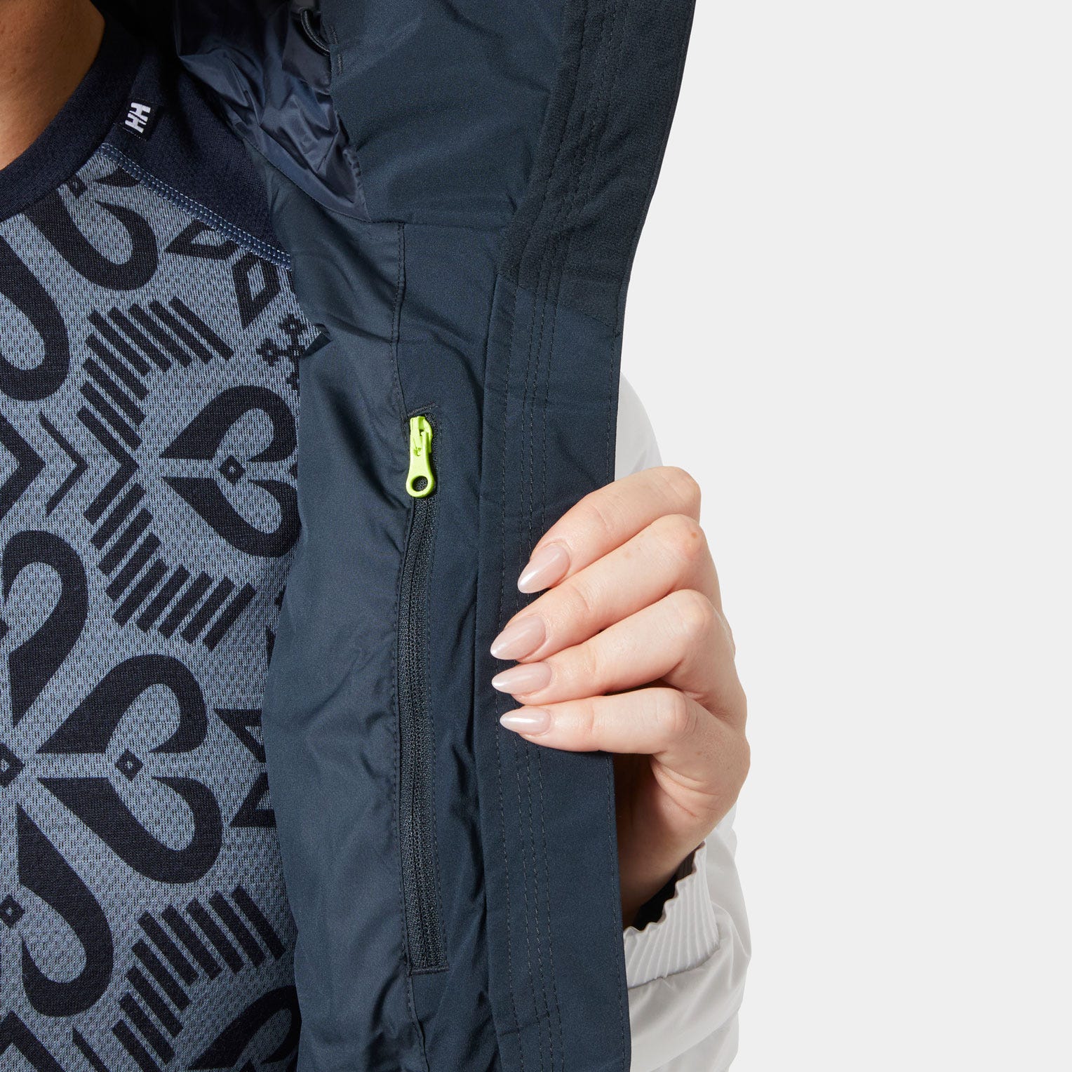 Women's Imperial Short Puffy Jacket - 597 NAVY