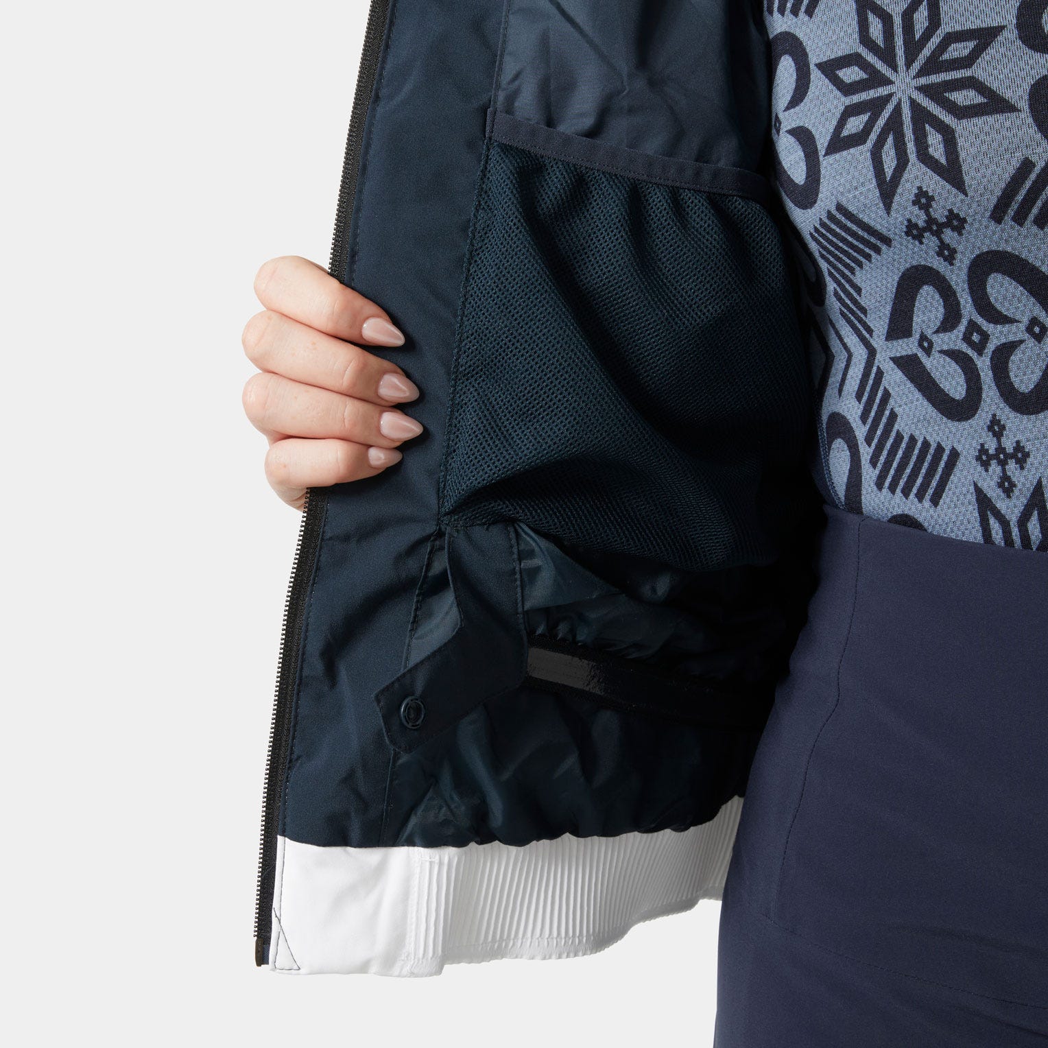 Women's Imperial Short Puffy Jacket - 597 NAVY