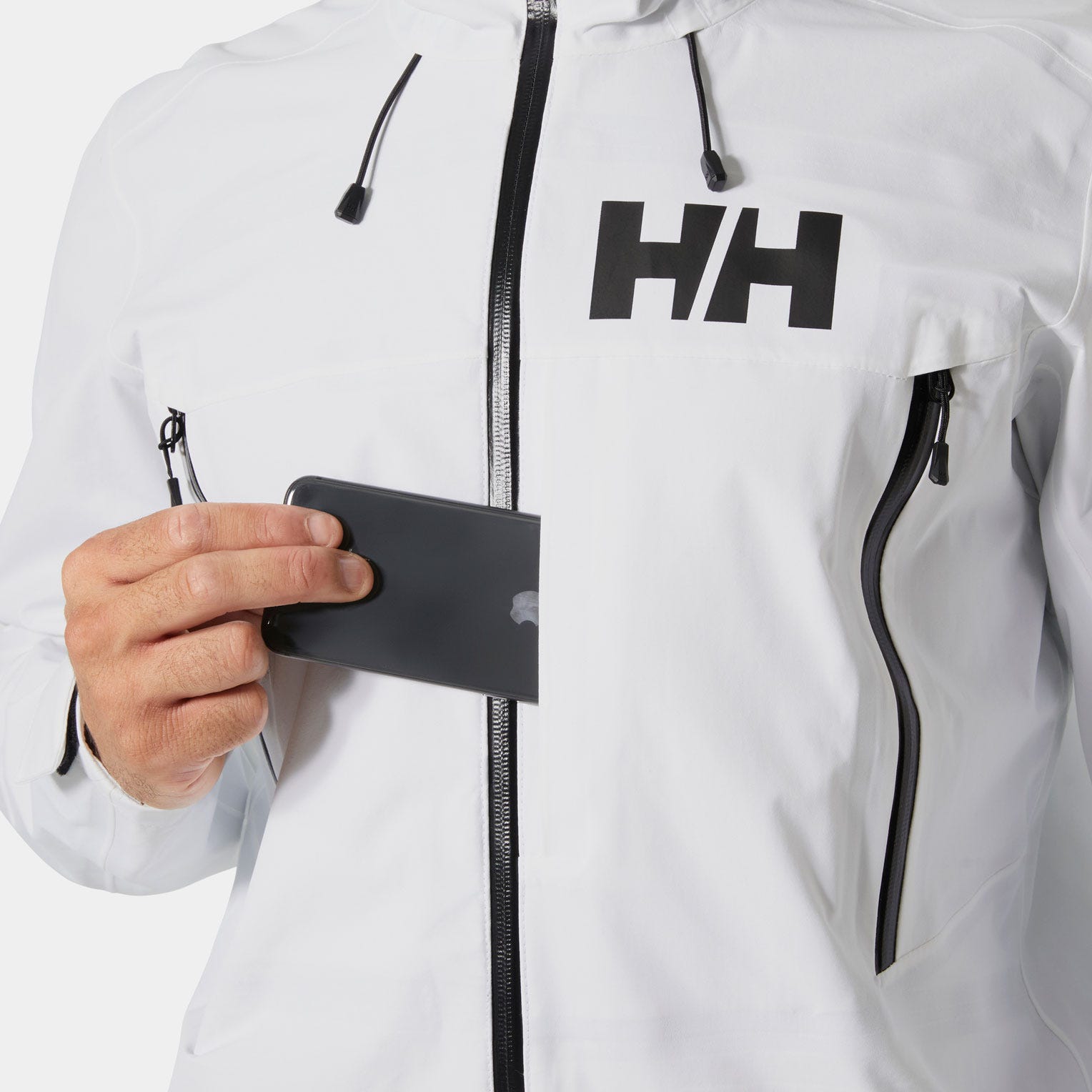 Men's Sogn Shell 2.0 Ski Shell Jacket - 001 WHITE