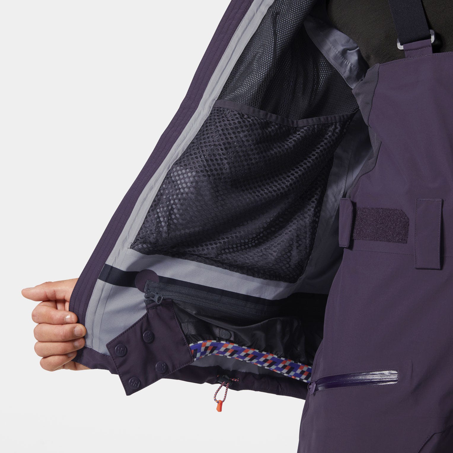 Men's Sogn Shell 2.0 Ski Shell Jacket - 660 BLACK GRAPE