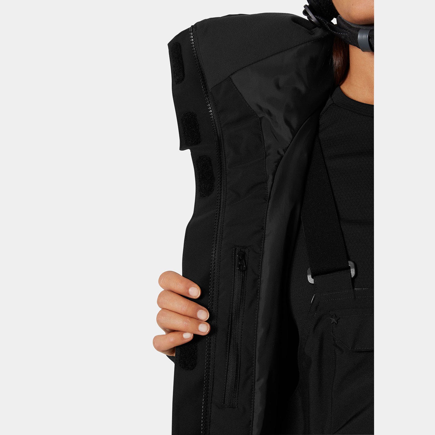 W POWSHOT JACKET - 990 BLACK