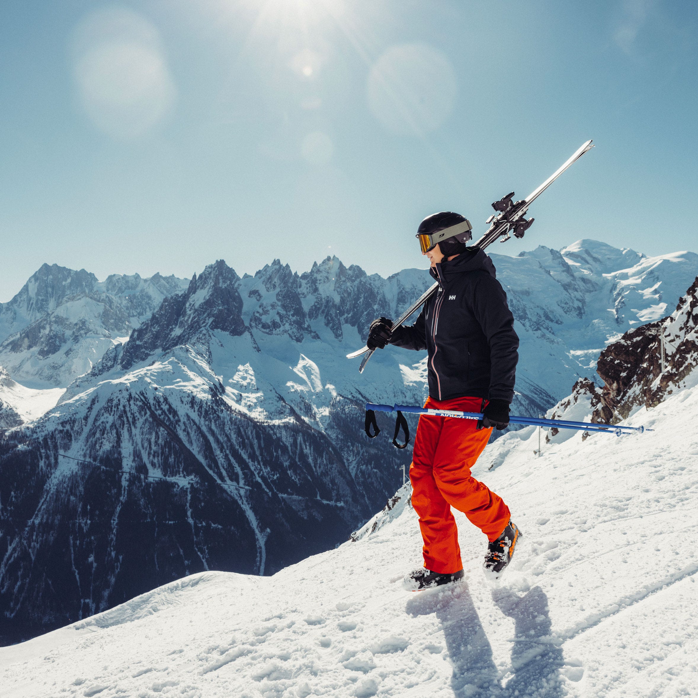 Men's Rapid Insulated Ski Pants - 163 RED