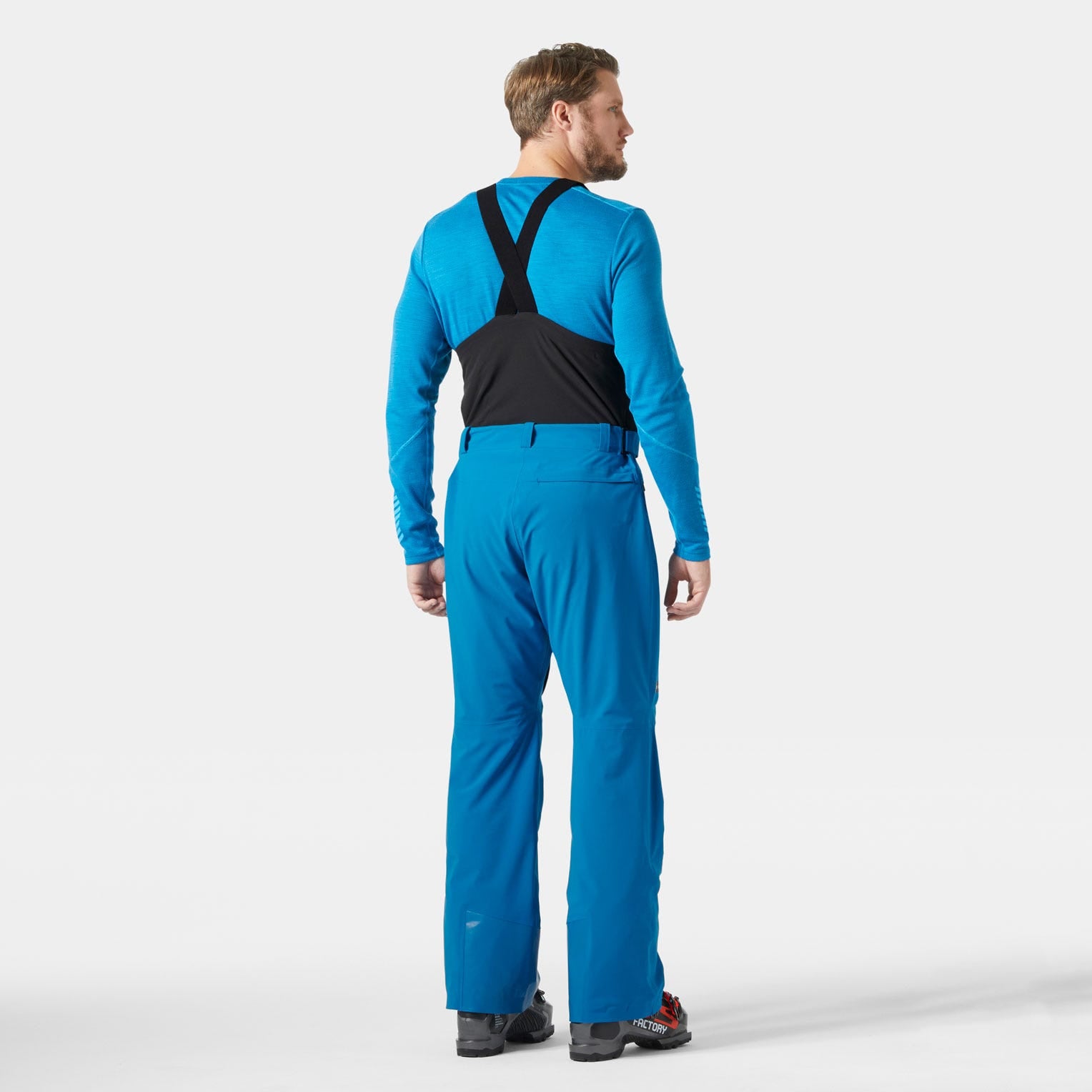 Men's Alpha Bib Pants - 540 CERULEAN BLUE