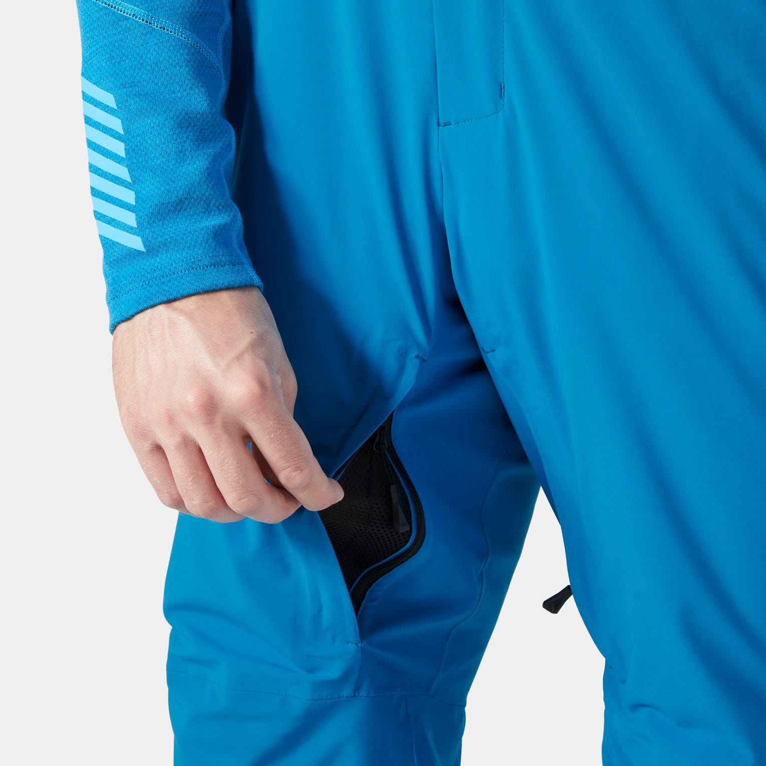 Men's Alpha Bib Pants - 540 CERULEAN BLUE