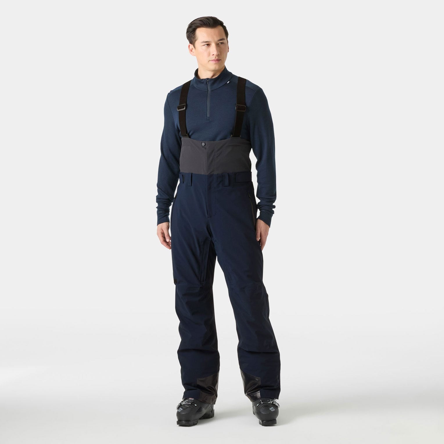 Men's Alpha Bib Pants - 597 NAVY