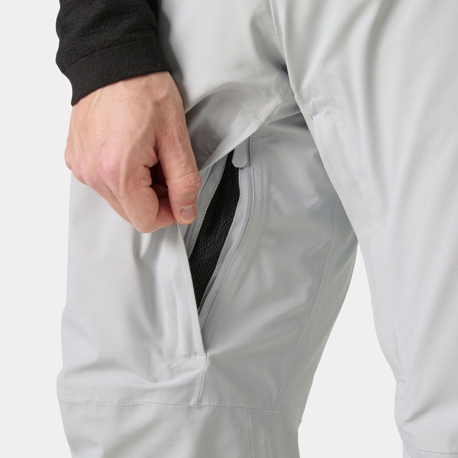Men's Alpha Bib Pants - 853 GREY FOG