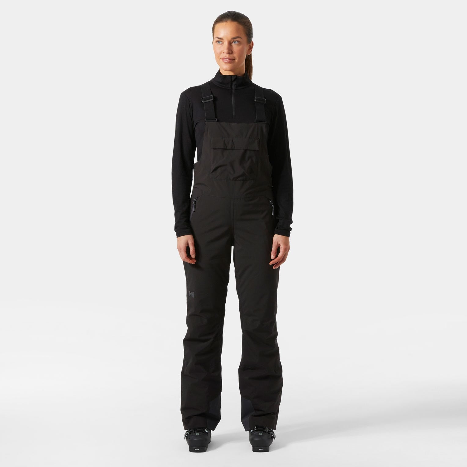 Women's Legendary Insulated Bib Pant - 990 BLACK