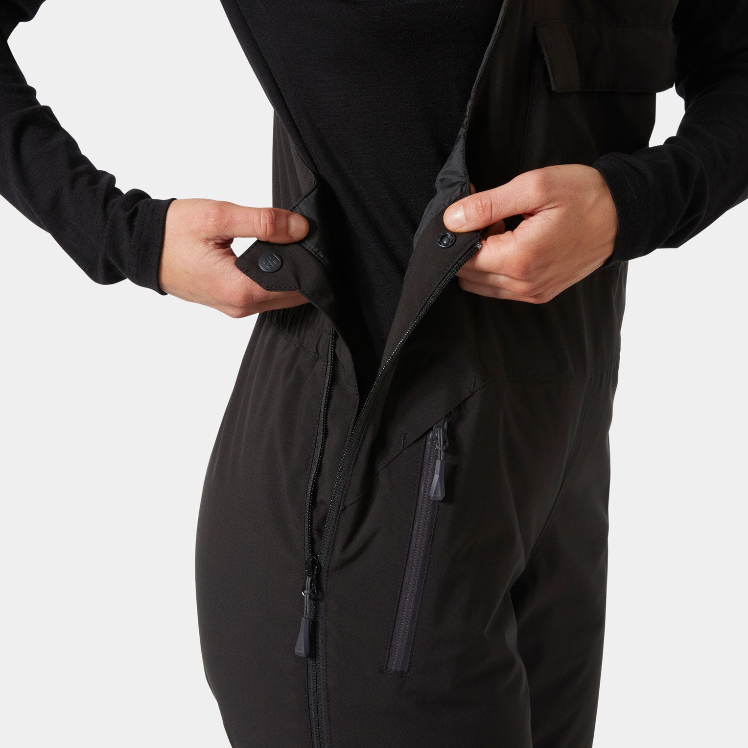 Women's Legendary Insulated Bib Pant - 990 BLACK