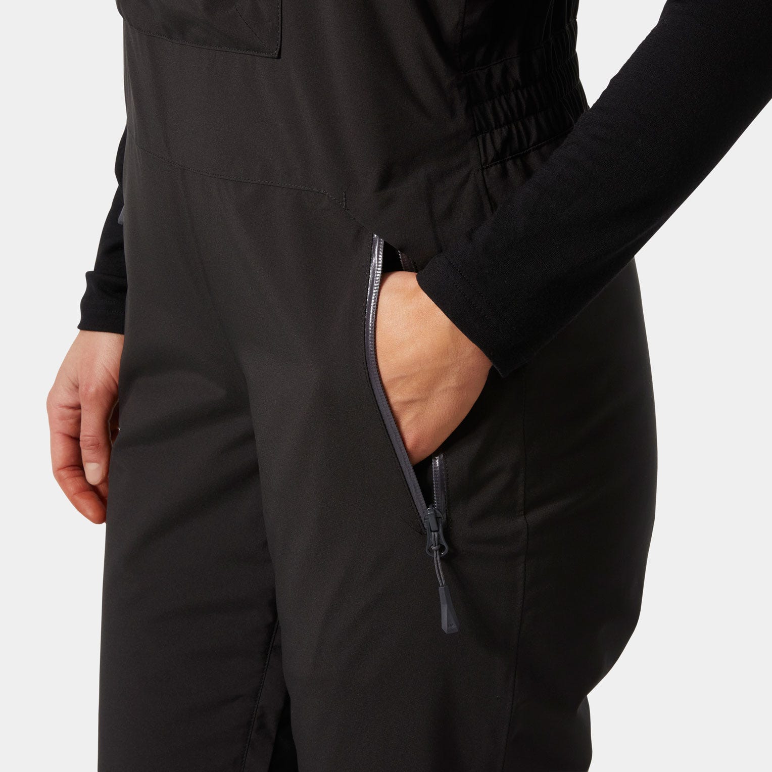 Women's Legendary Insulated Bib Pant - 990 BLACK