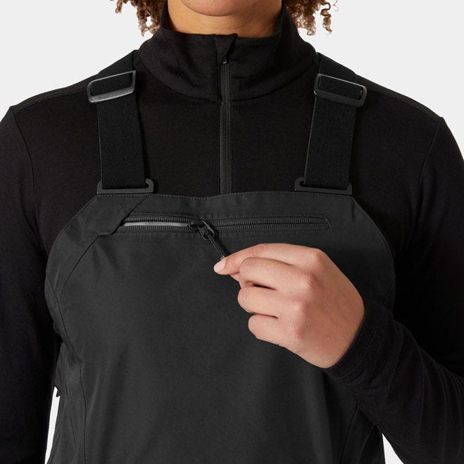 Women’s Elevation Infinity Shell Bib Ski Pants - 990 BLACK