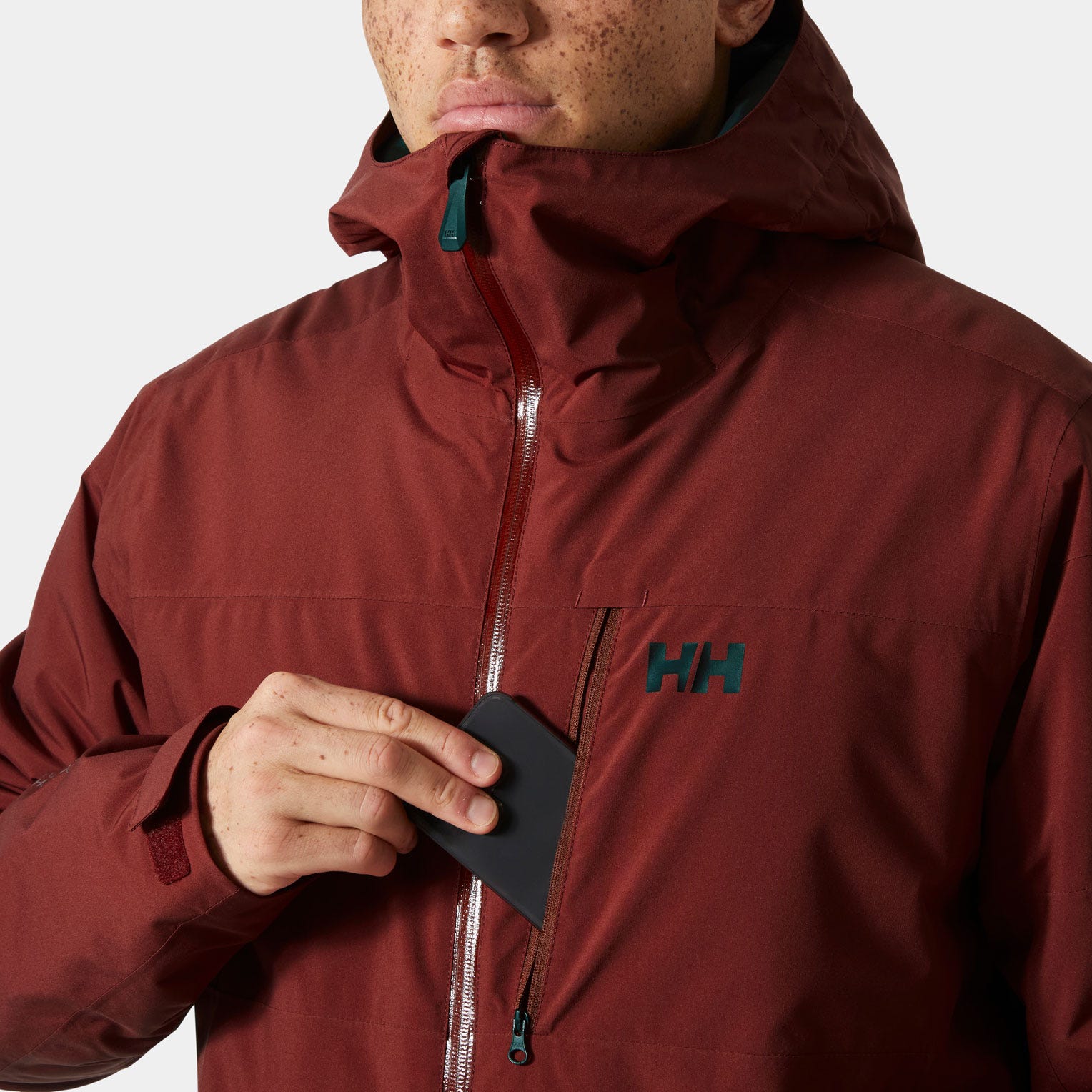 Men's Gravity Insulated Ski Jacket - 180 MARS RED