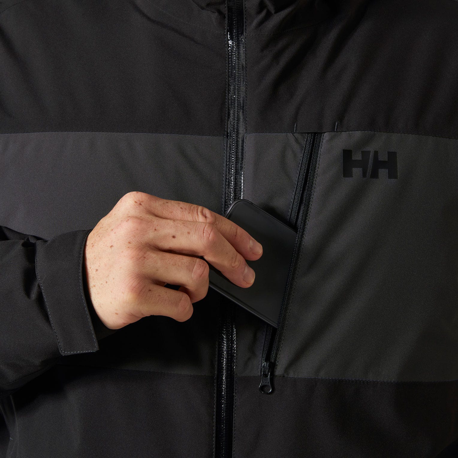 Men's Gravity Insulated Ski Jacket - 991 BLACK