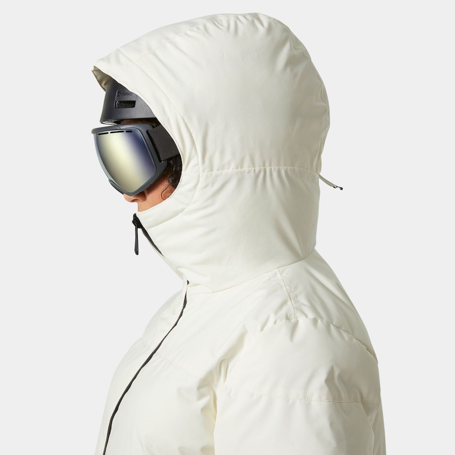 Women’s Nora Short Puffy Ski Jacket - 047 SNOW