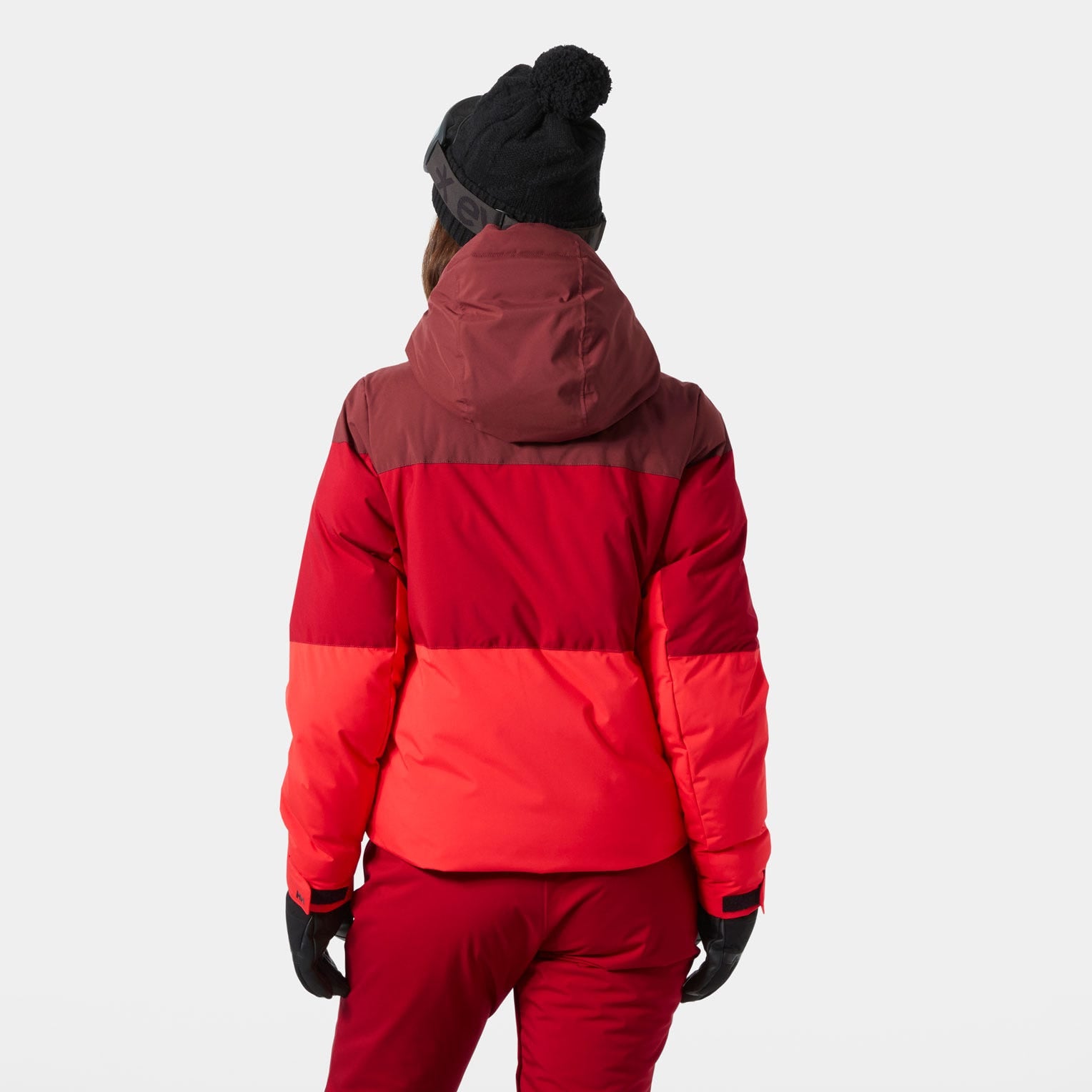 Women’s Nora Short Puffy Ski Jacket - 180 MARS RED