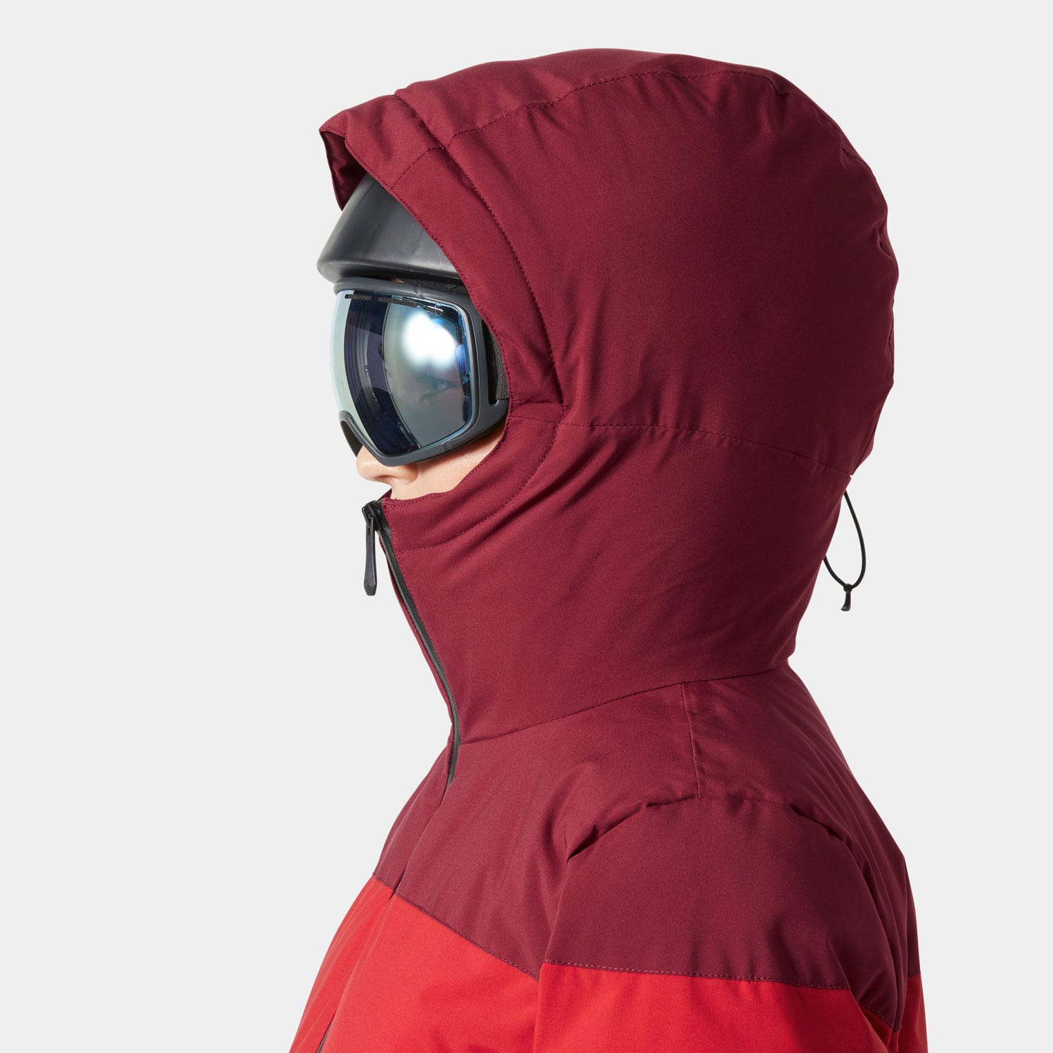 Women’s Nora Short Puffy Ski Jacket - 180 MARS RED