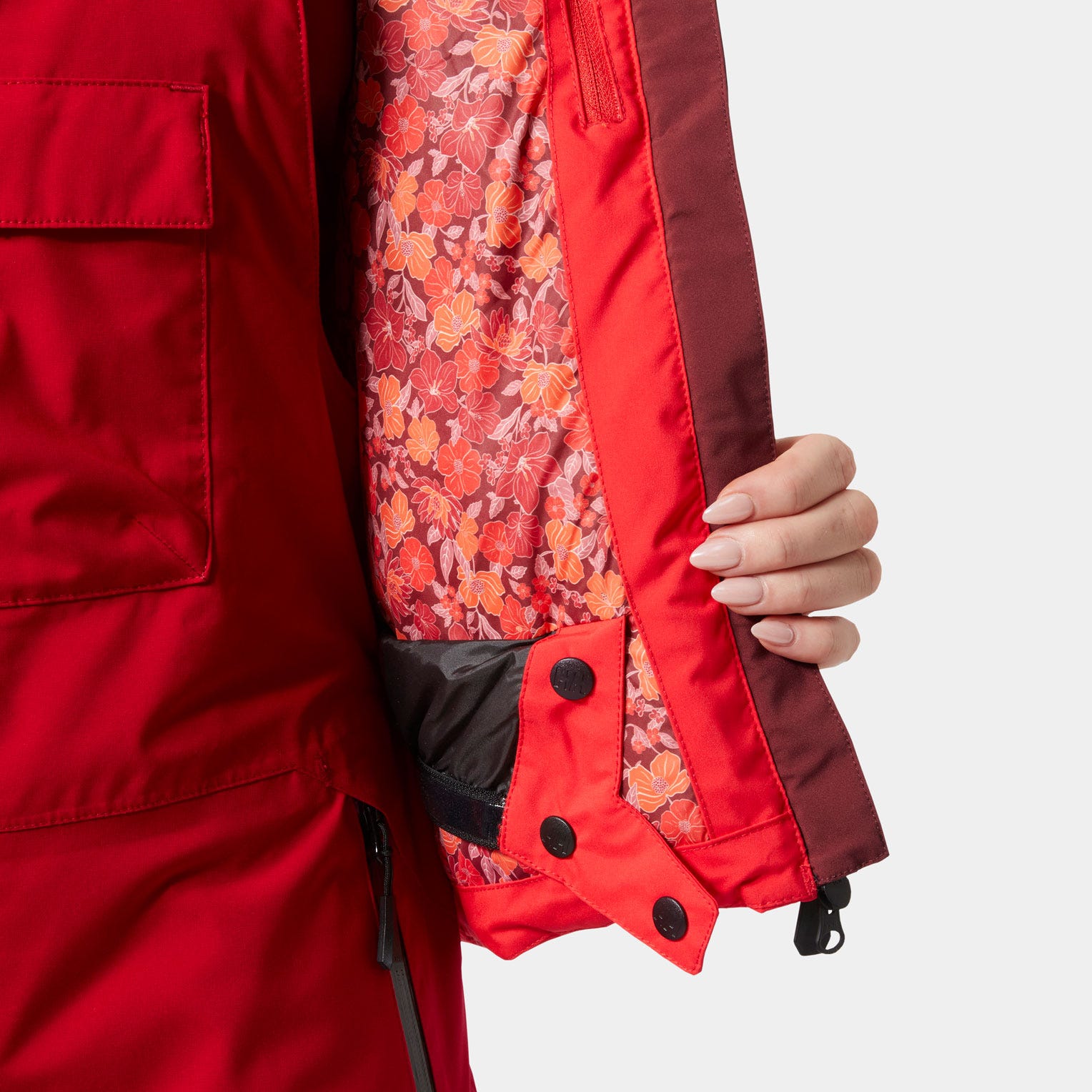 Women’s Nora Short Puffy Ski Jacket - 180 MARS RED