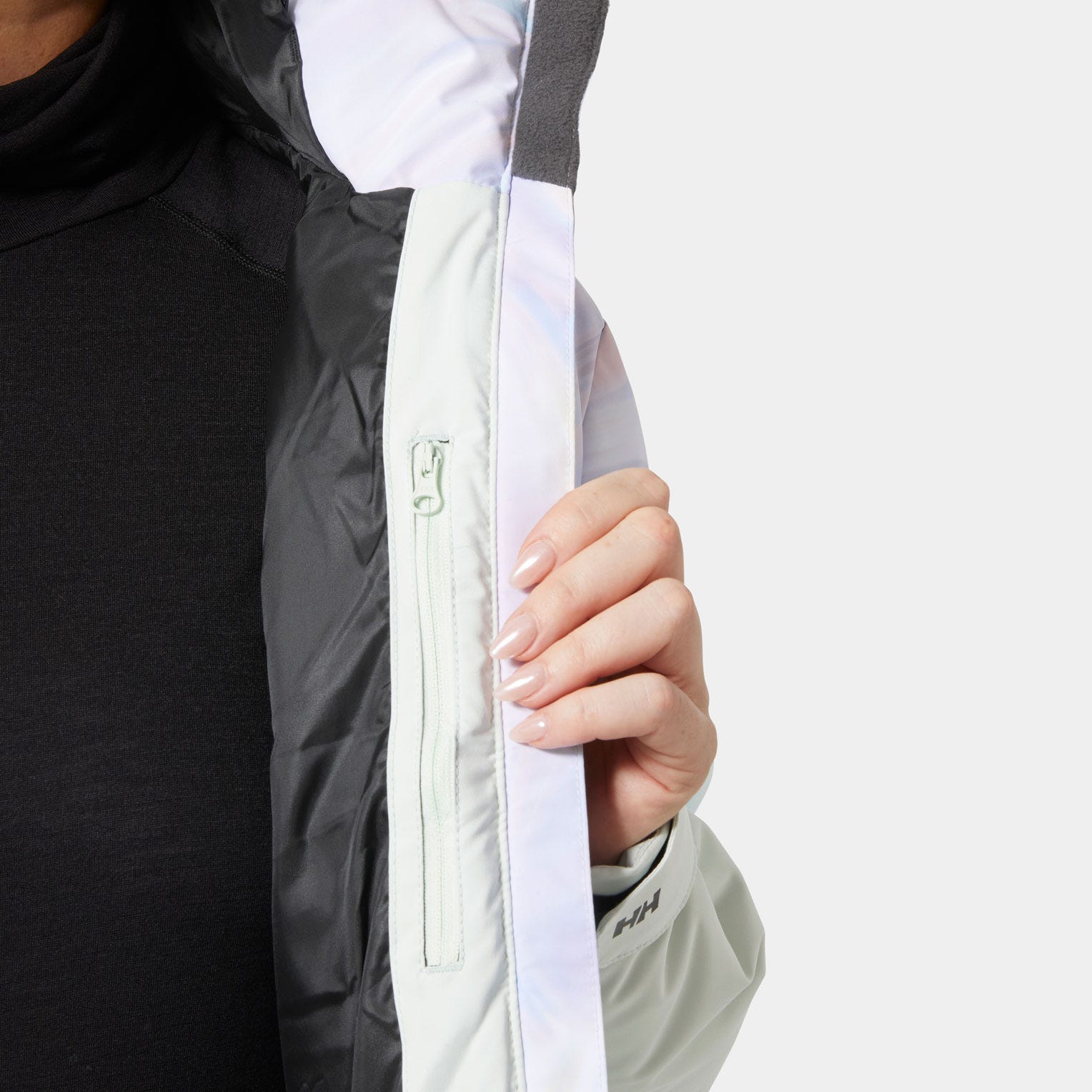 Women’s Nora Short Puffy Ski Jacket - 687 REFLECTIONS AOP
