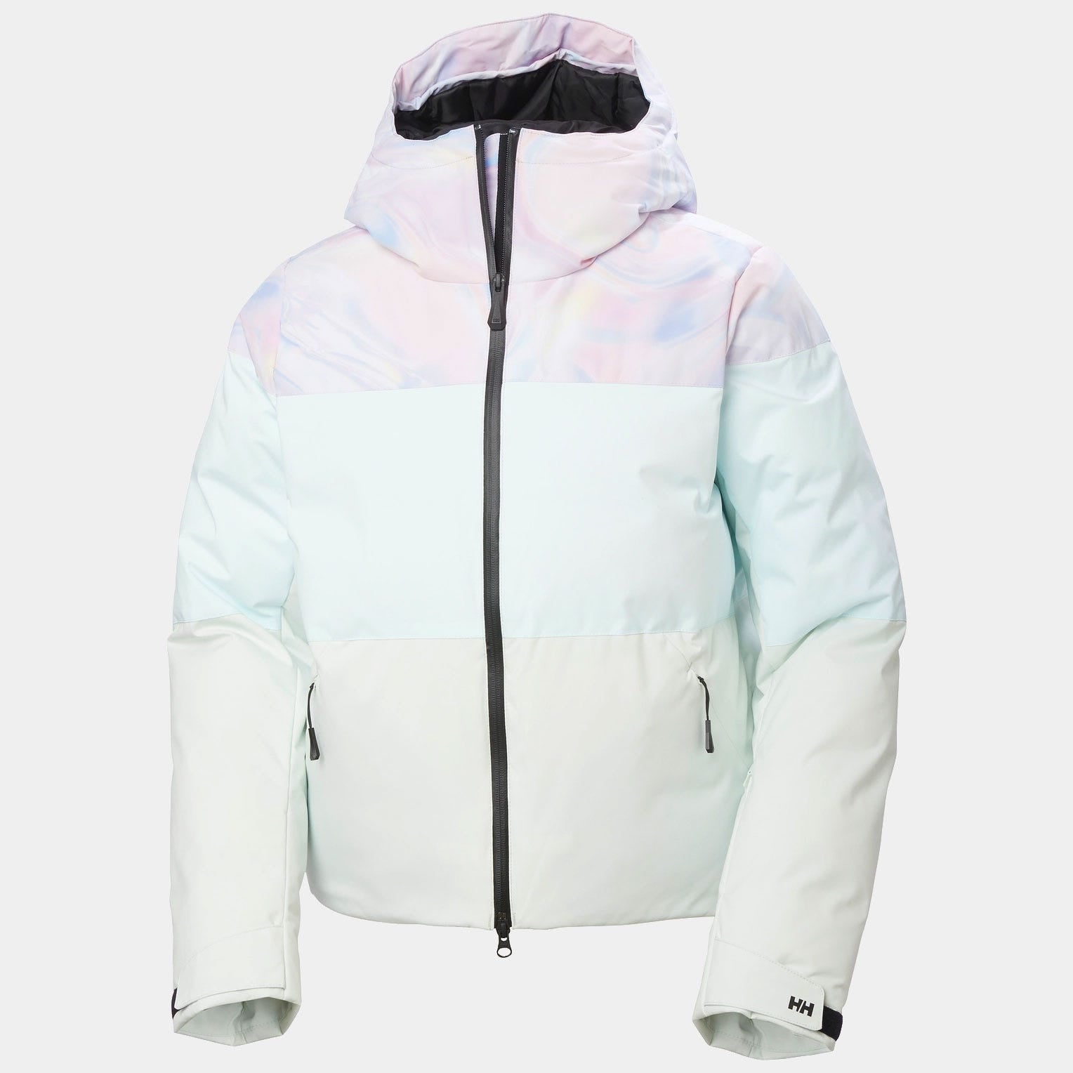 Women’s Nora Short Puffy Ski Jacket - 687 REFLECTIONS AOP