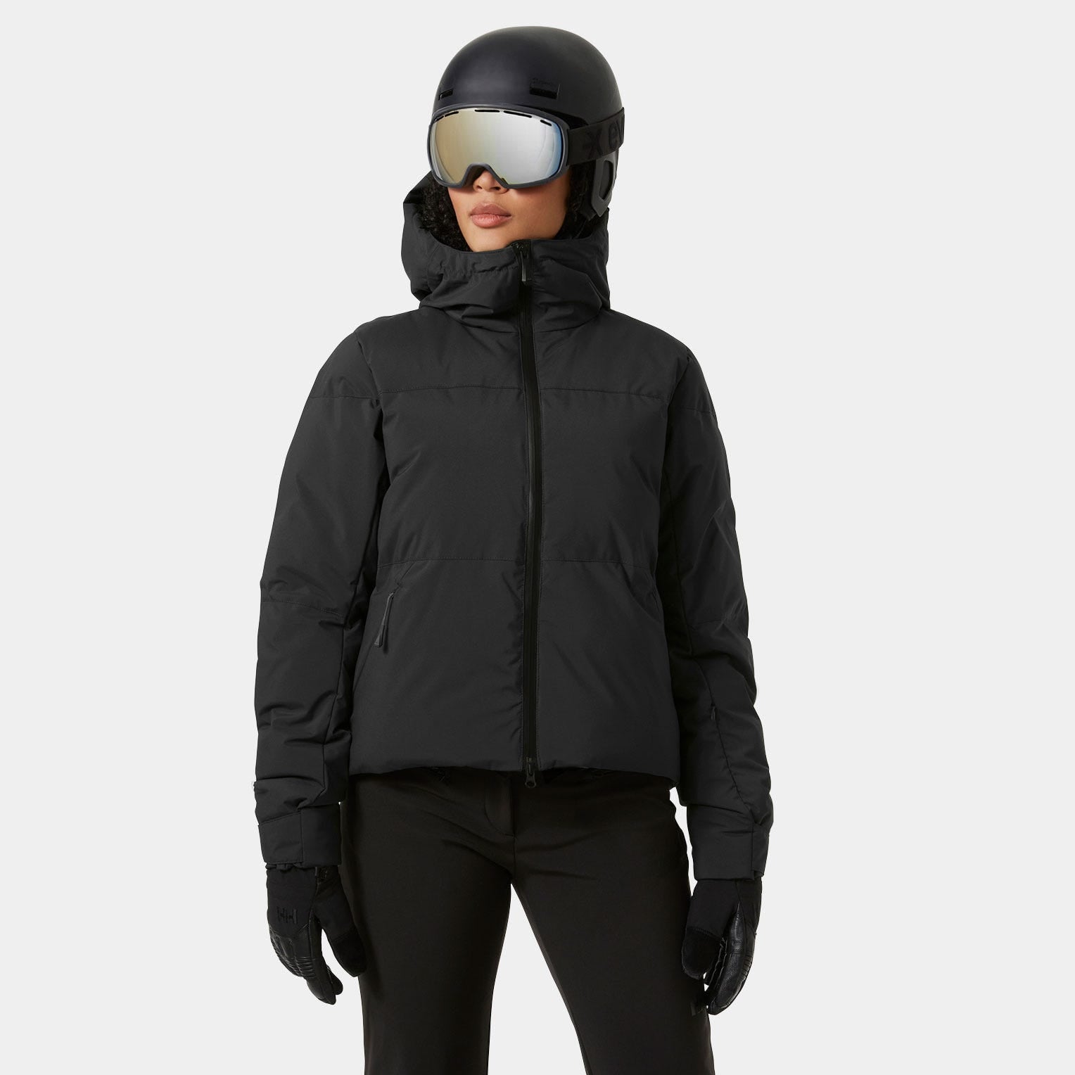 Women’s Nora Short Puffy Ski Jacket - 990 BLACK