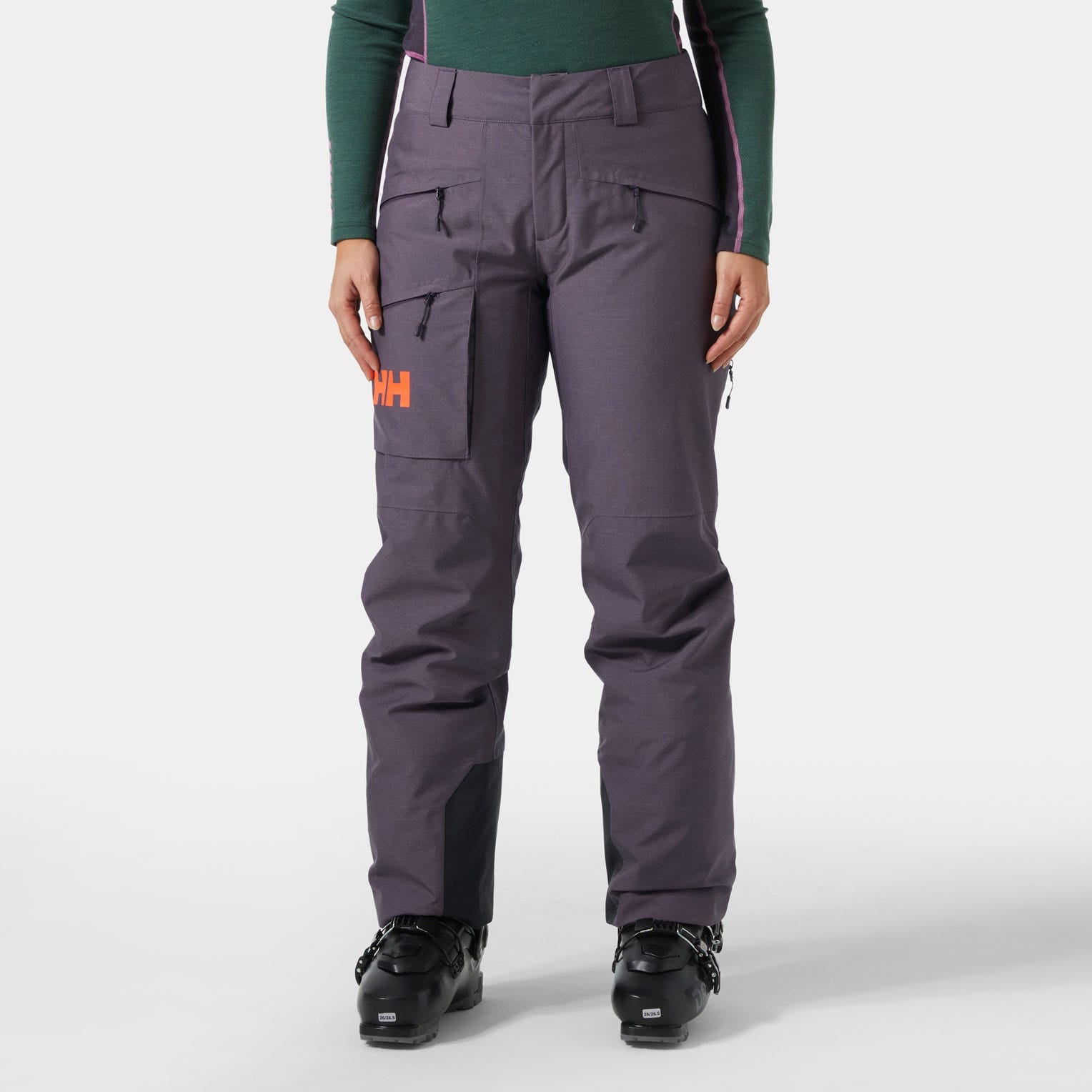 Women’s Powderqueen Ski Pants - 654 SMOKED PURPLE