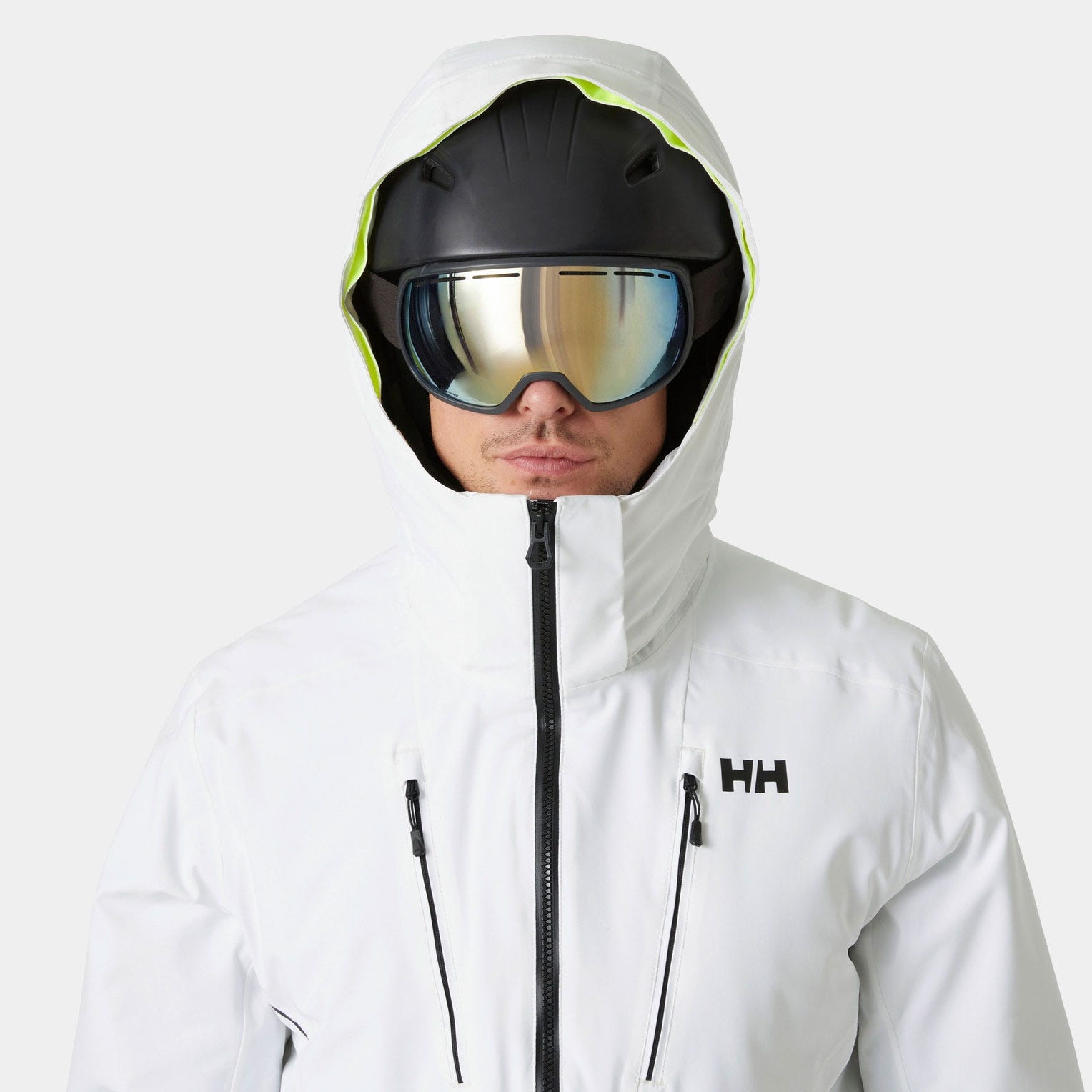 Men's Alpha 4.0 Ski Jacket - 001 WHITE
