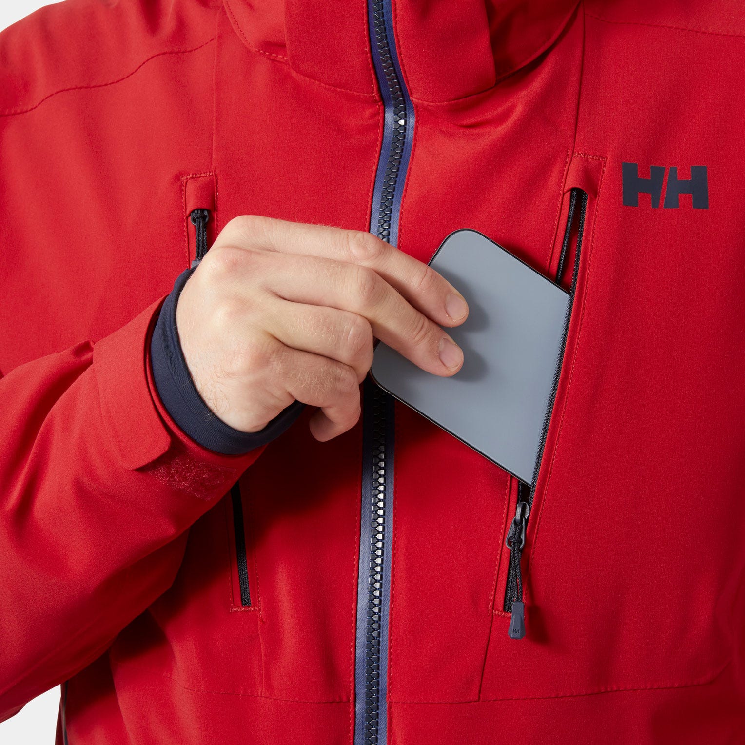 Men's Alpha 4.0 Ski Jacket - 162 RED