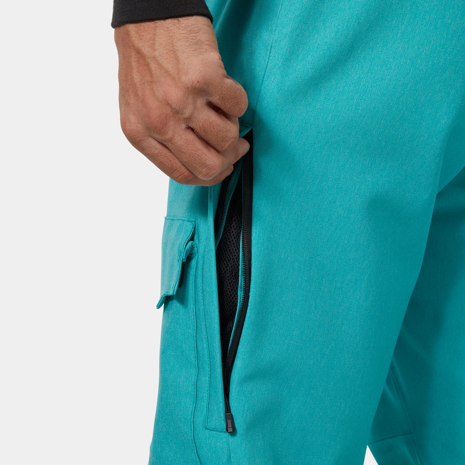 Men's Sogn Bib Cargo Ski Pants - 466 SIGNAL GREEN