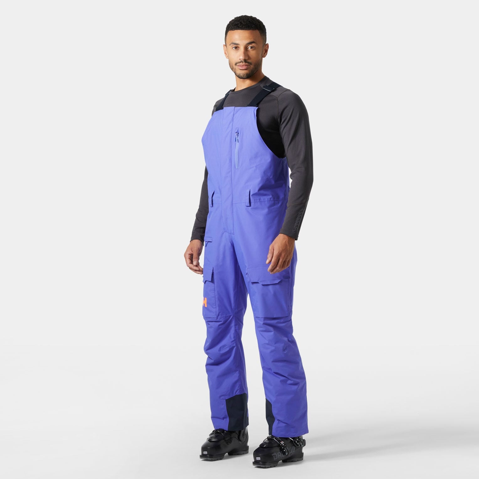 Men's Sogn Bib Cargo Ski Pants - 690 ULTRA VIOLET