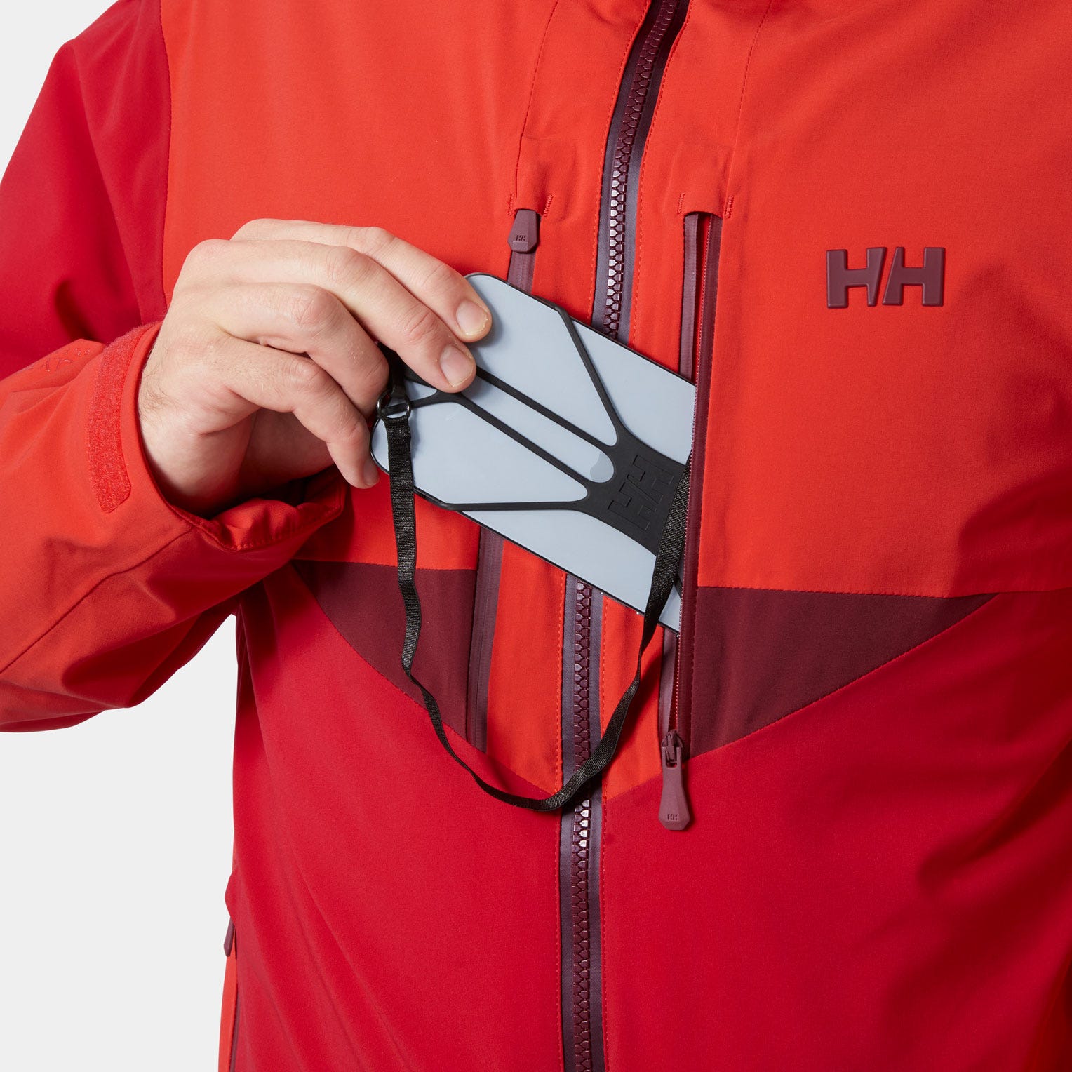 Men's Kvitfjell Race Insulated Ski Jacket - 162 RED