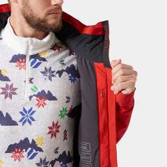 Men's Kvitfjell Race Insulated Ski Jacket - 162 RED
