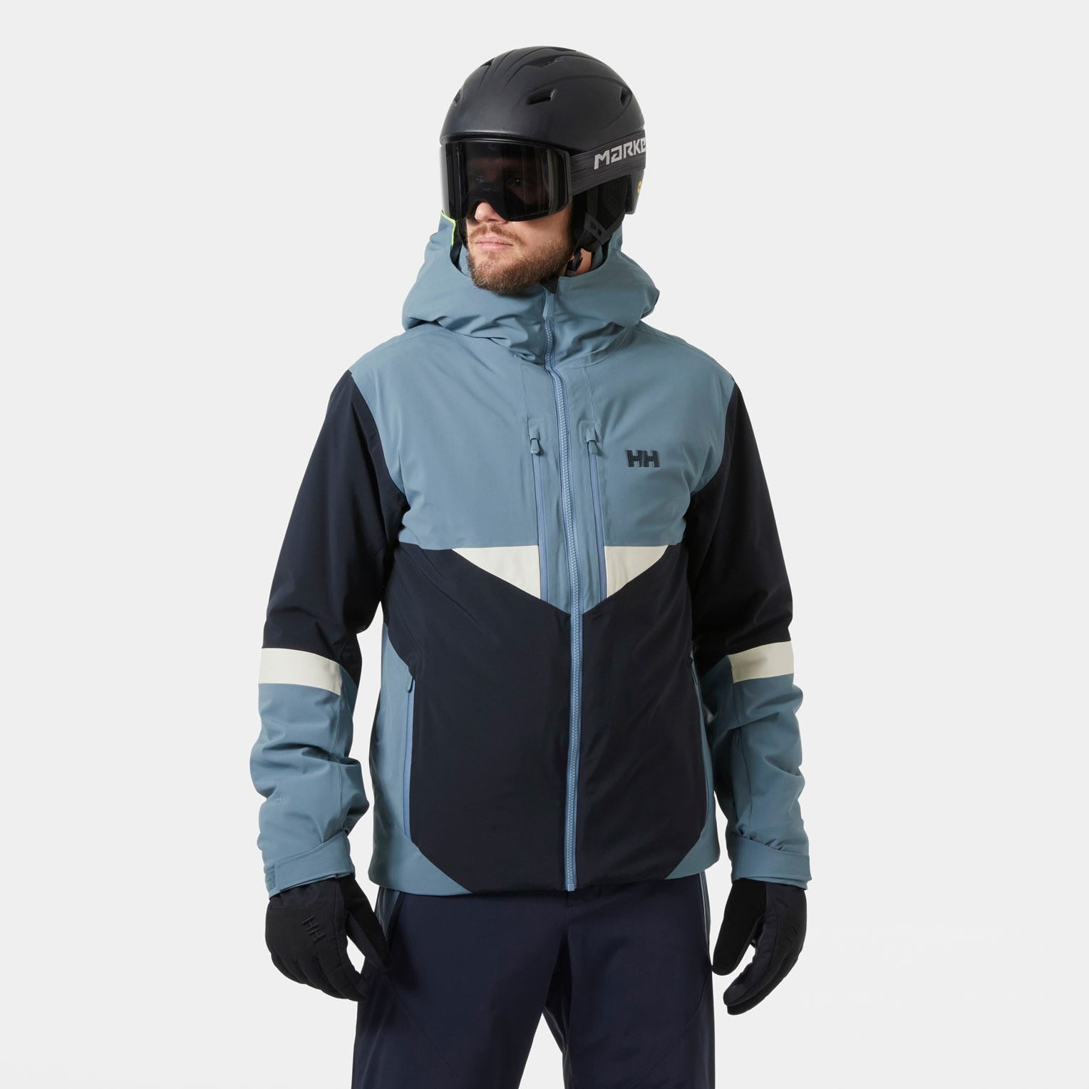 Men's Kvitfjell Race Insulated Ski Jacket - 597 NAVY WASHED NAVY