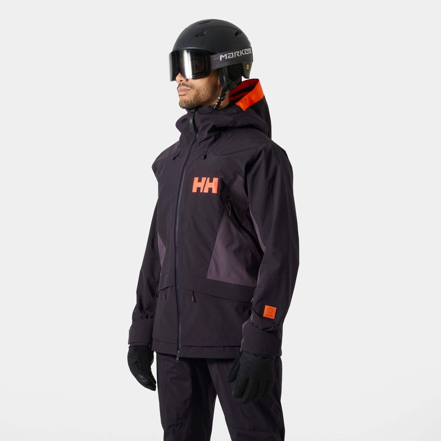 Men's Sogn Tinden Shell Jacket - 660 BLACK GRAPE