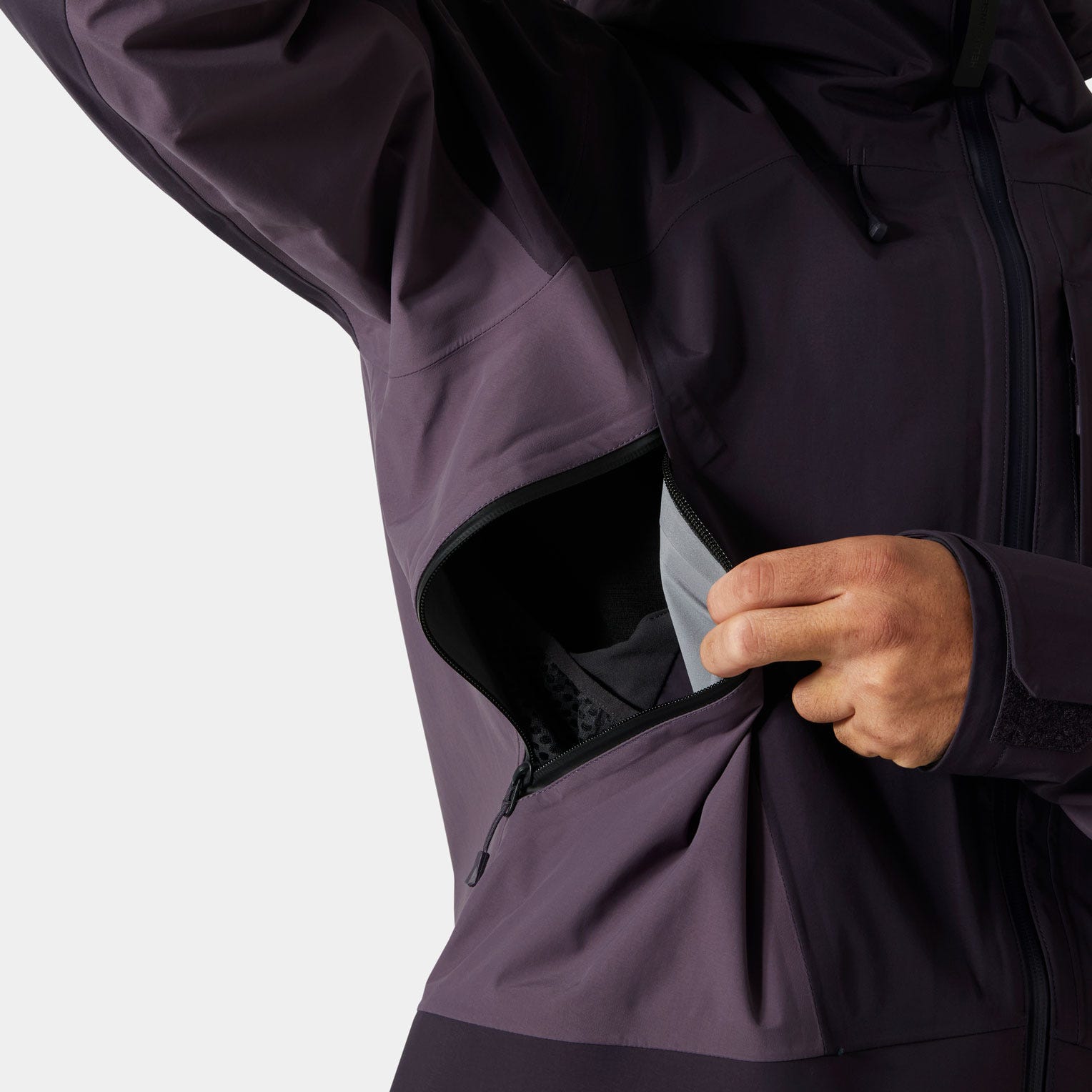 Men's Sogn Tinden Shell Jacket - 660 BLACK GRAPE
