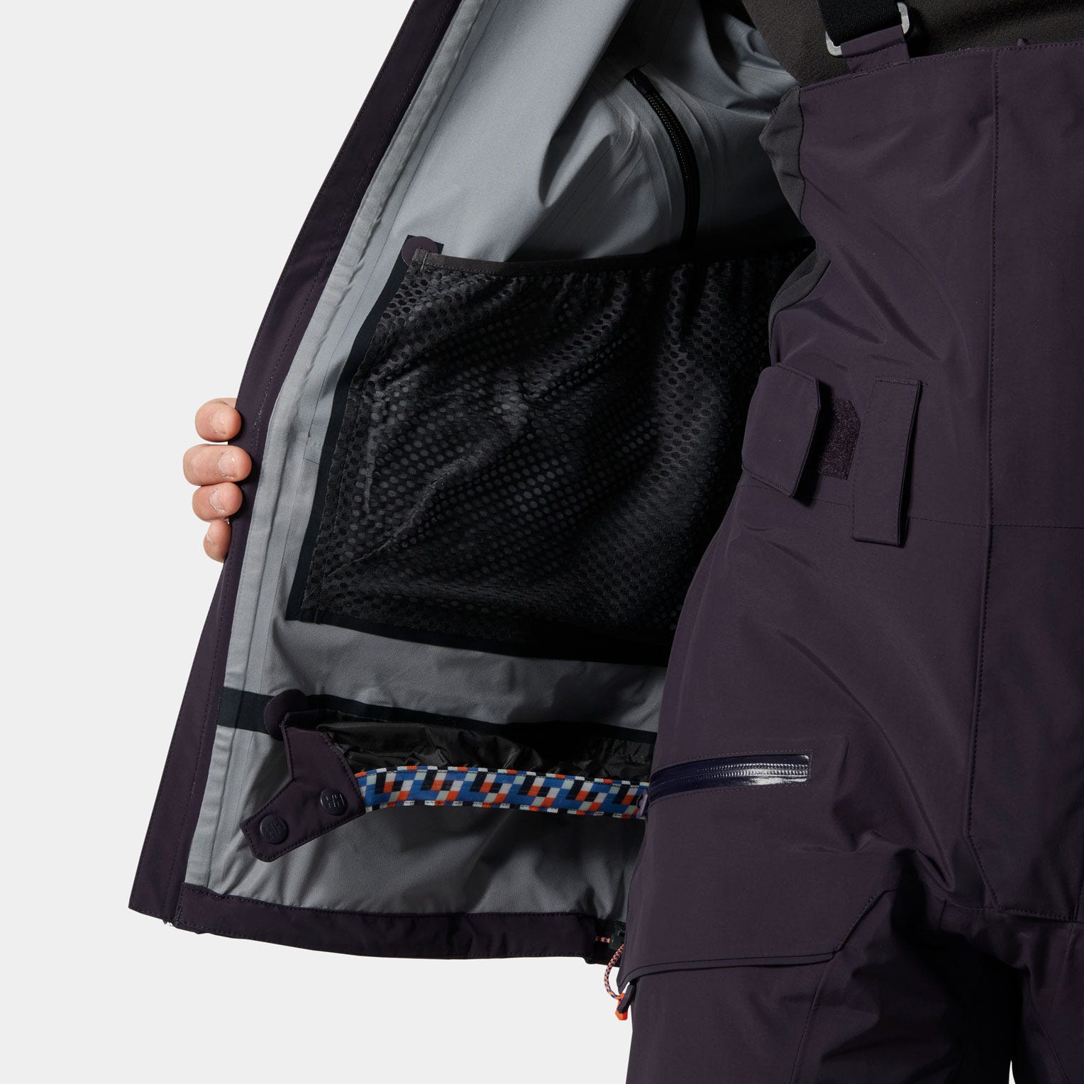 Men's Sogn Tinden Shell Jacket - 660 BLACK GRAPE