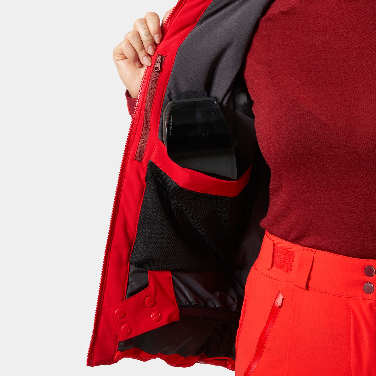 Women's Kvitfjell Race Insulated Ski Jacket - 162 RED