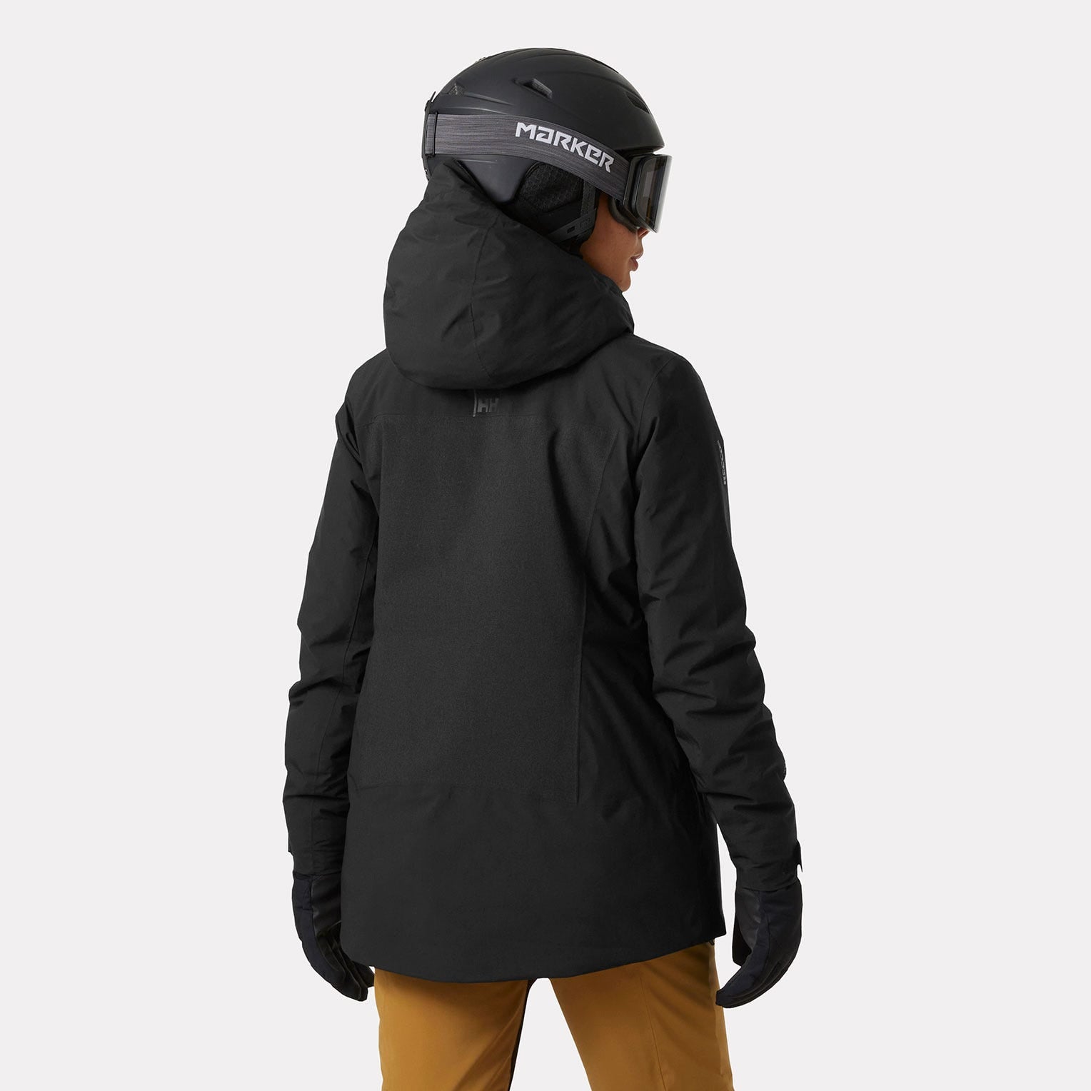 Women's Snowplay Long Insulated Ski Jacket - 990 BLACK