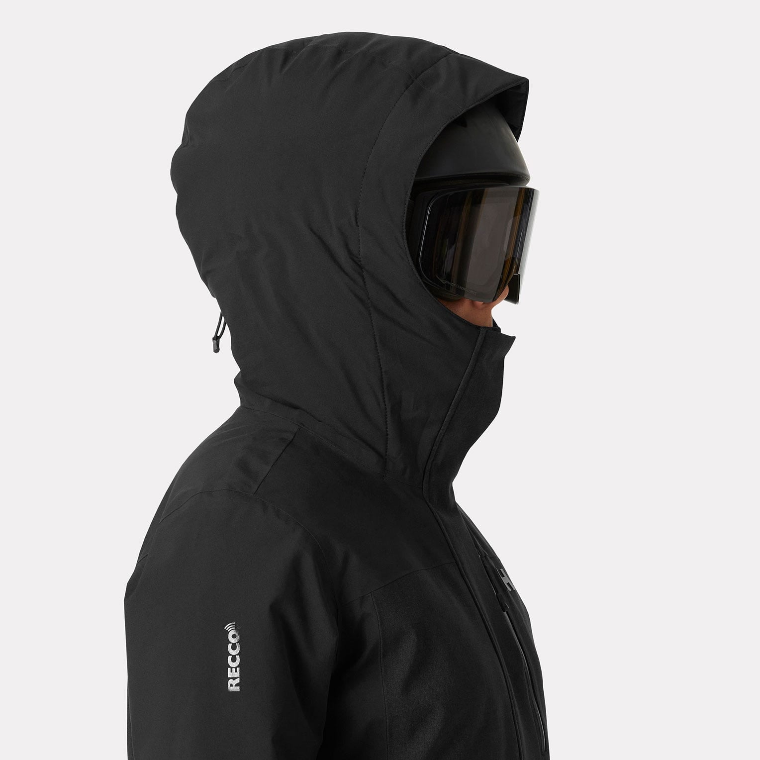 Women's Snowplay Long Insulated Ski Jacket - 990 BLACK